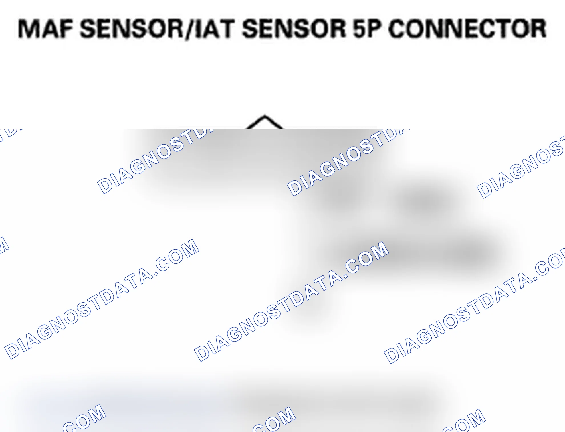 Scheme 8: DTC P0103: MAF Sensor Circuit High Voltage