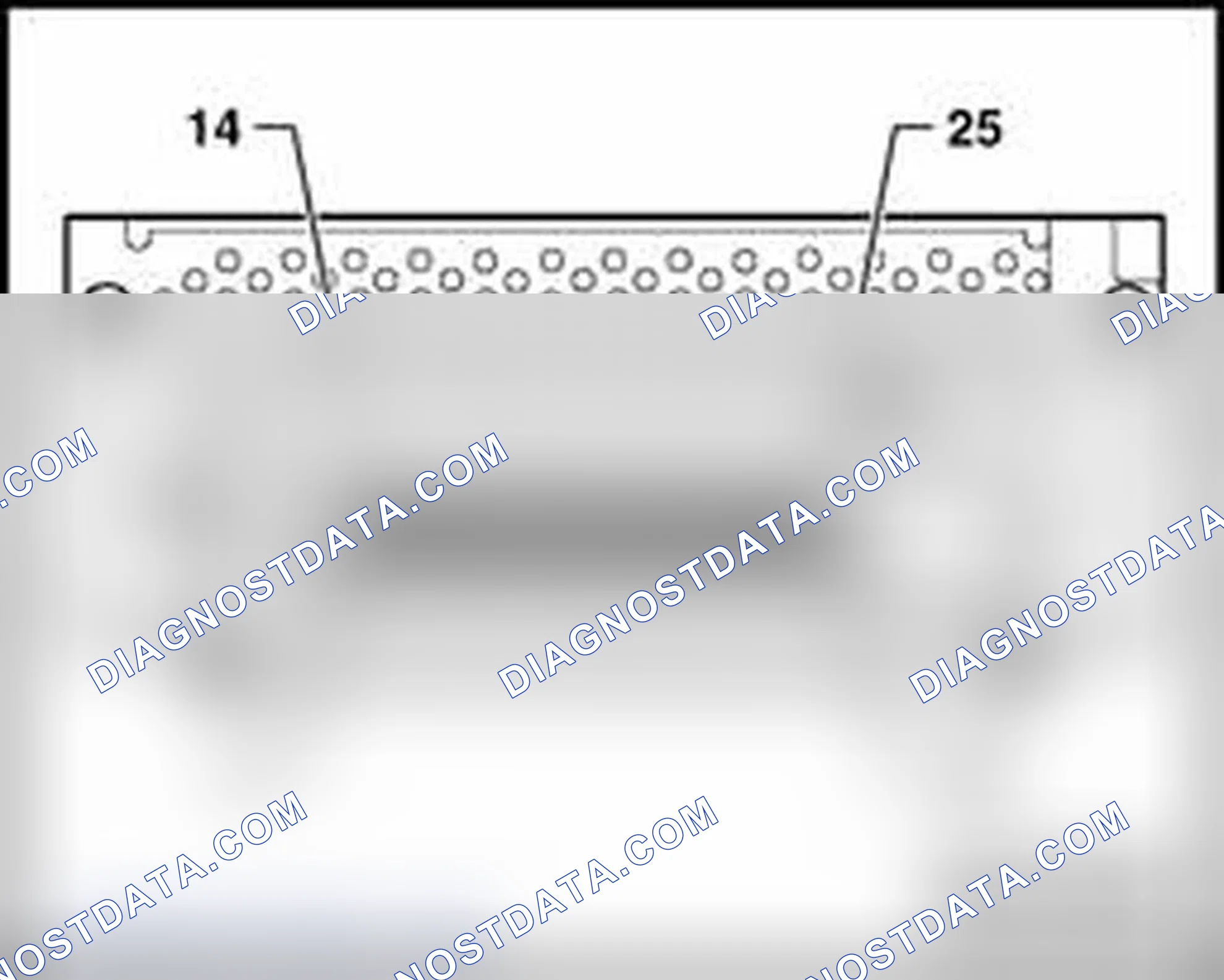 Scheme 17: Amplifier R12 BOSE (25-pin)