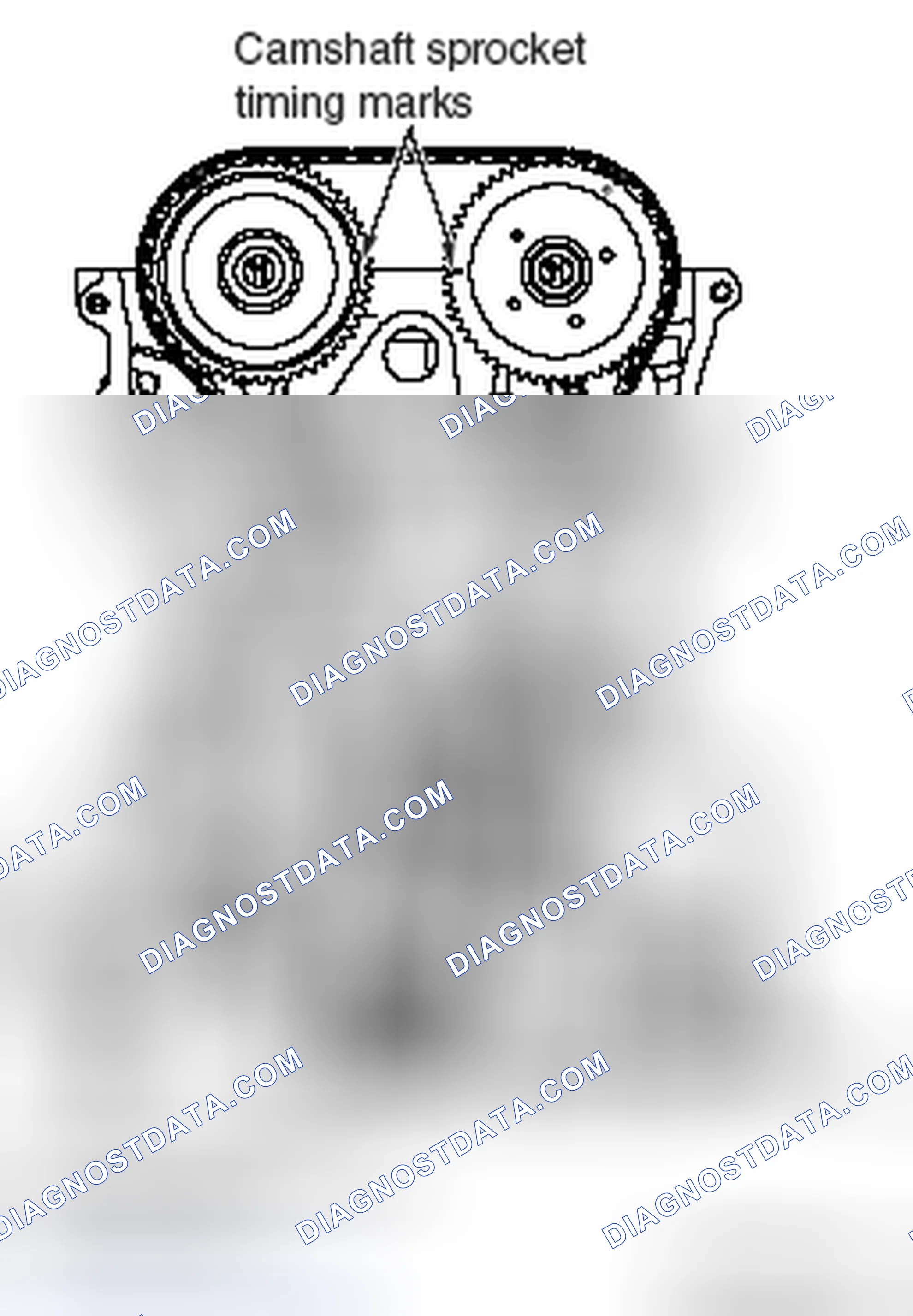 Scheme 54: F: TIMING CHAIN TENSIONER REMOVAL