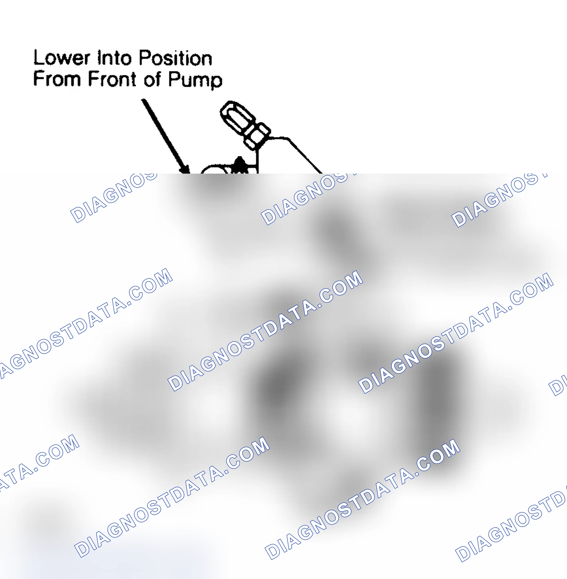Scheme 24: Injection Pump Cover Installation