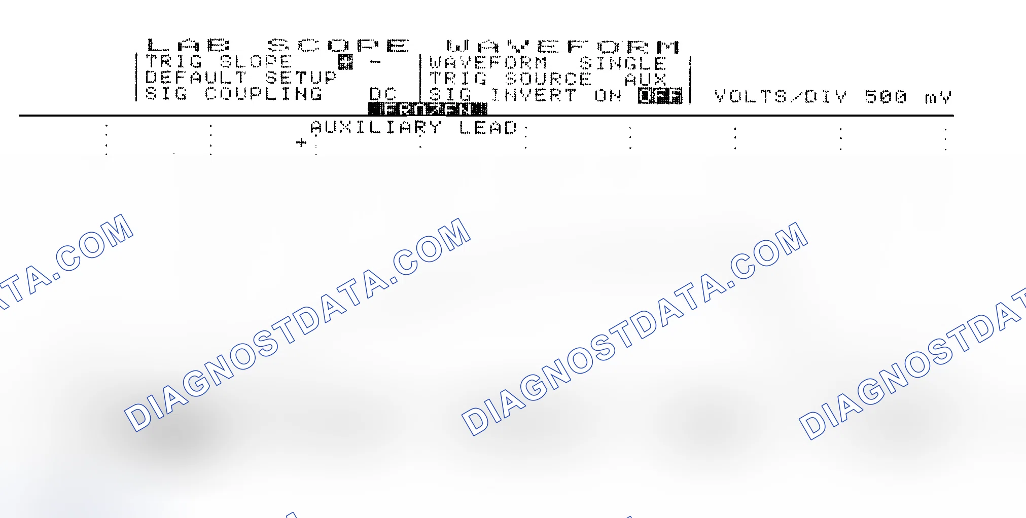 Scheme 14: Single Injector w/Excessive Current Flow - Current Pattern