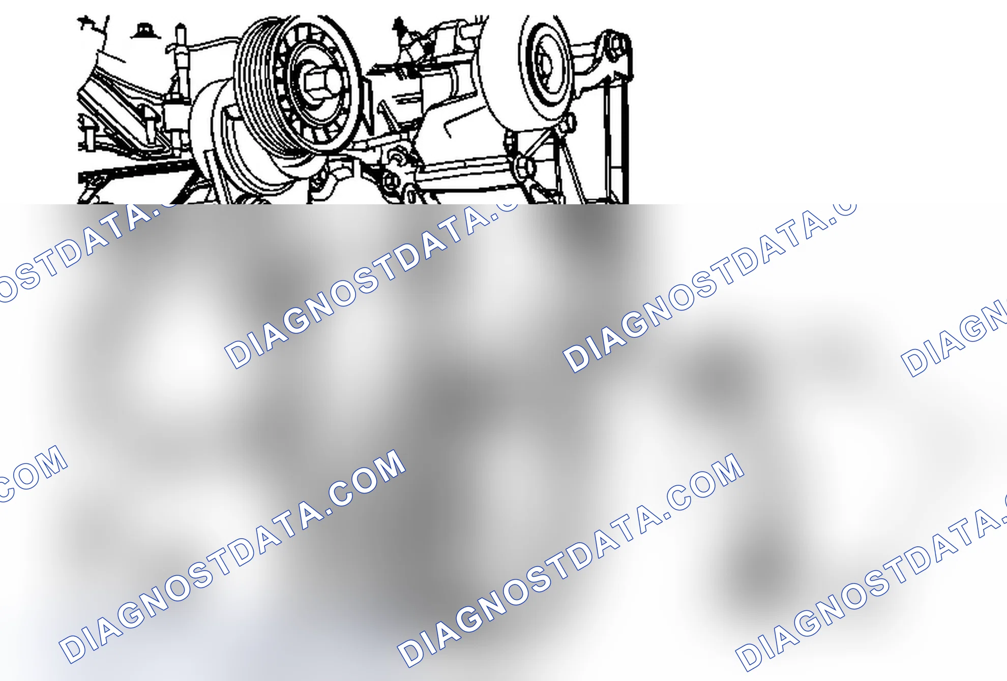 Scheme 61: Camshaft Position Sensor Replacement (Without Actuator)