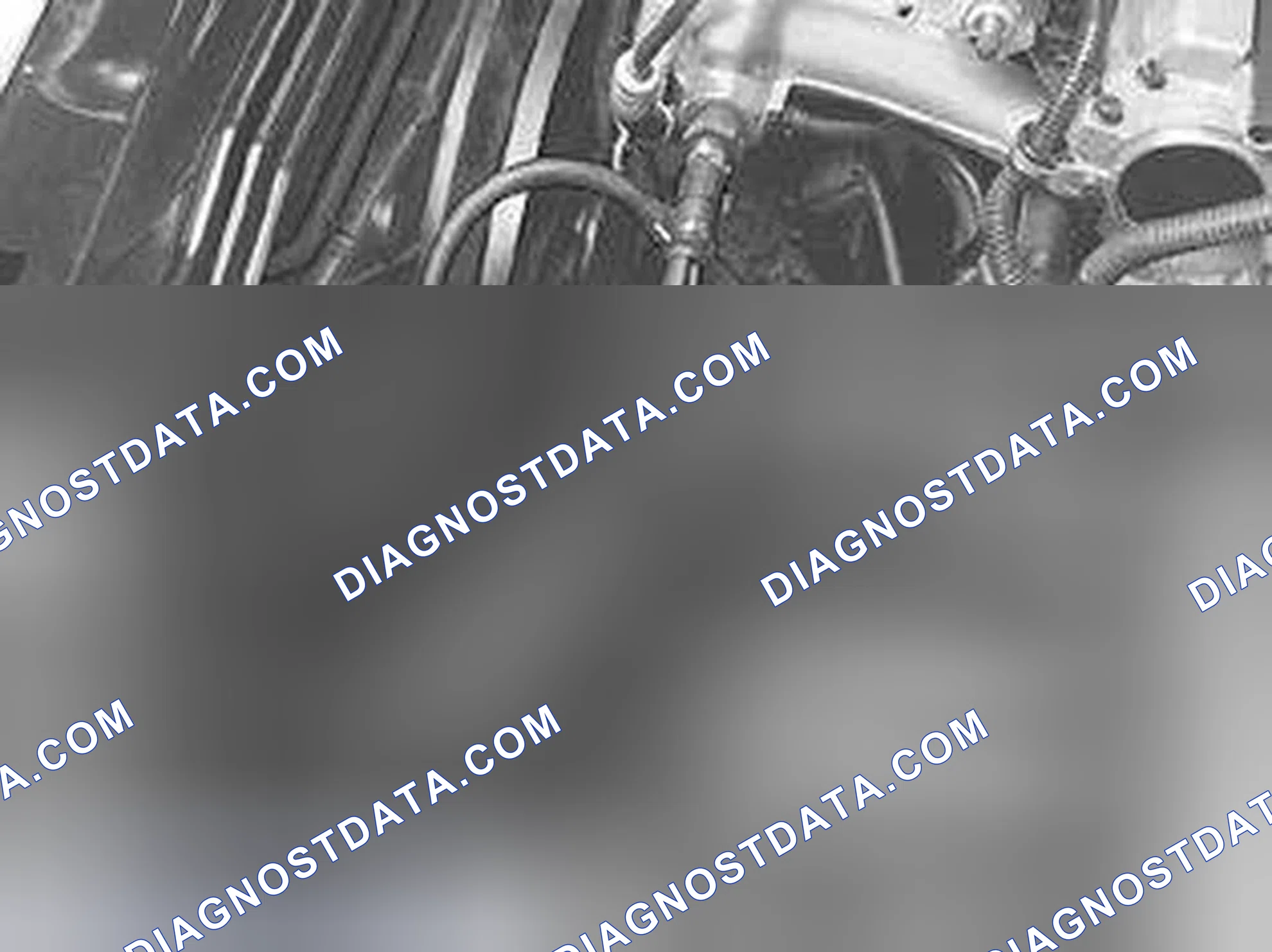 Scheme 256: Installing the engine coolant fan (FC)