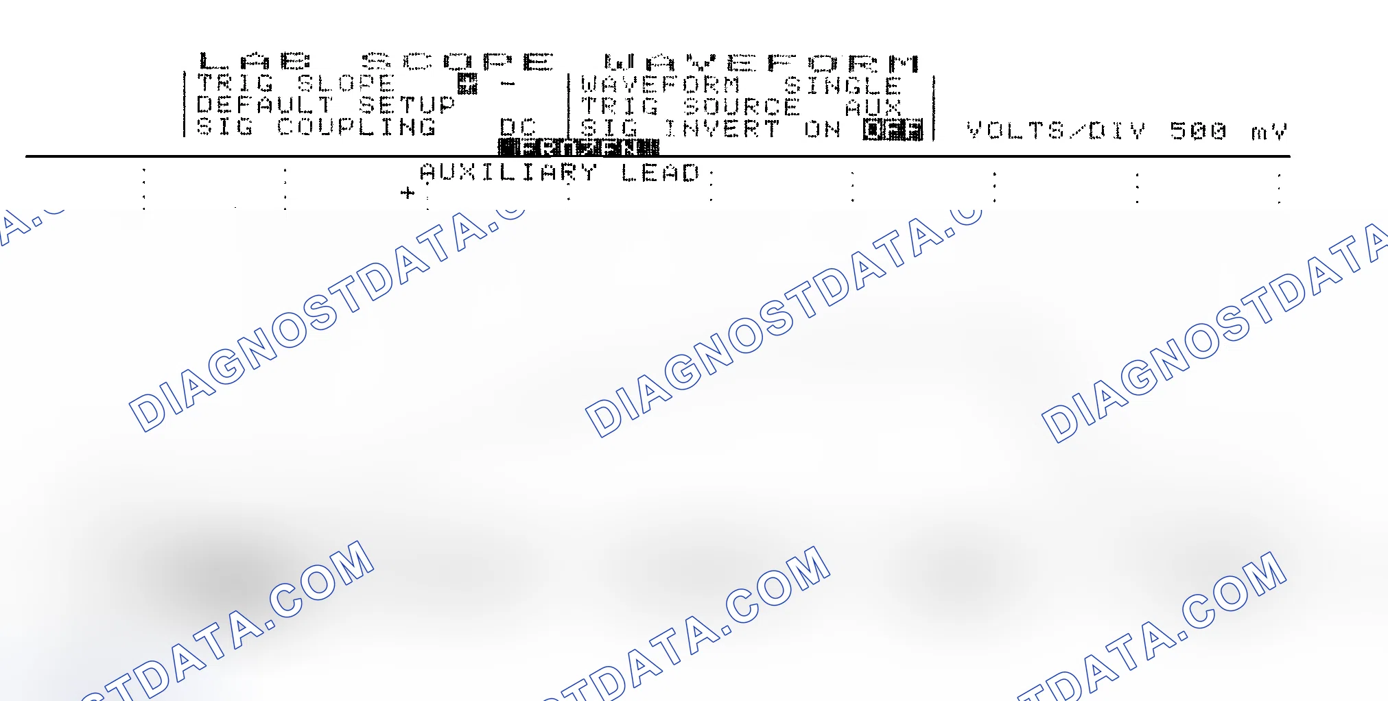 Scheme 14: Single Injector w/Excessive Current Flow - Current Pattern