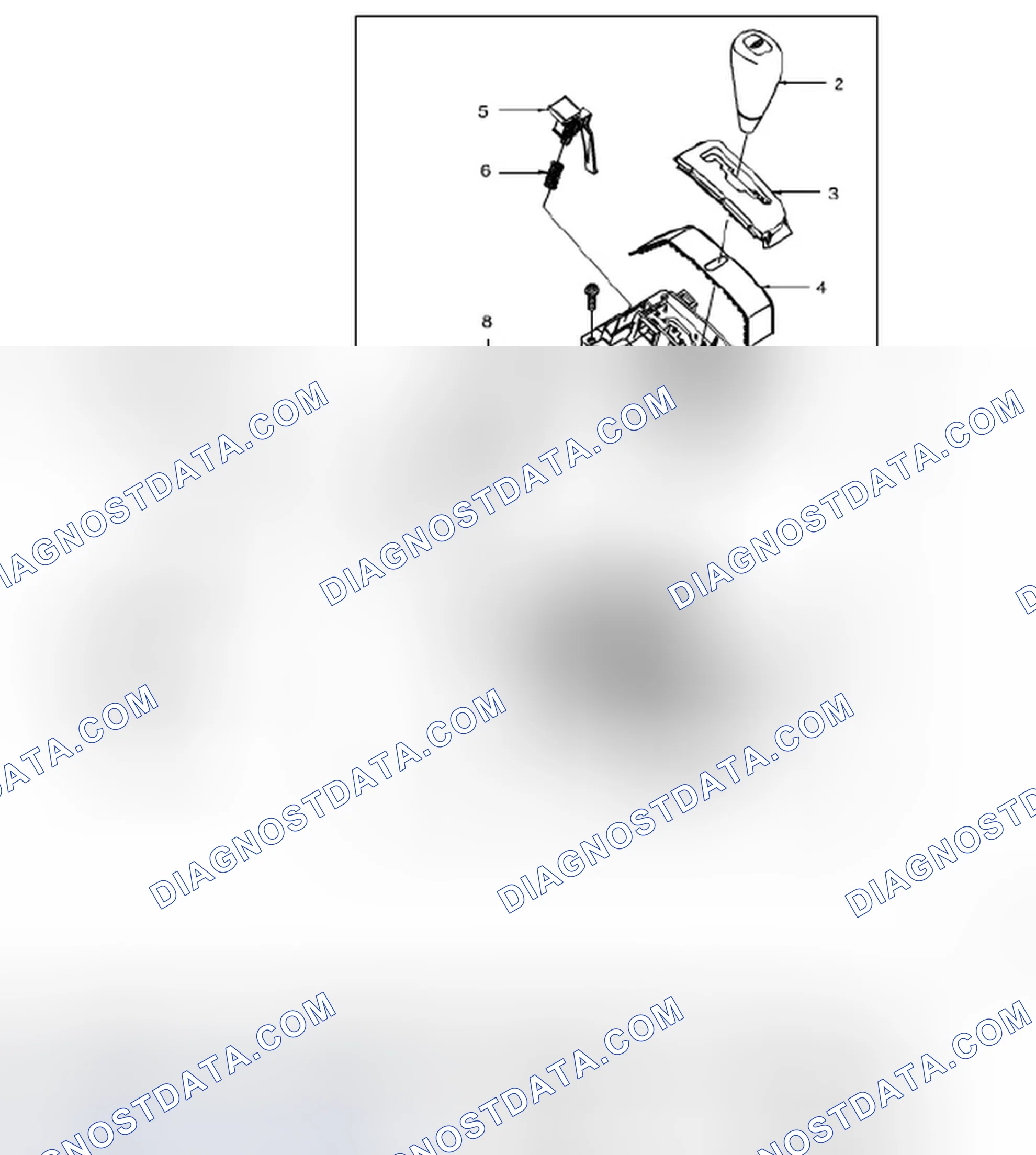 Scheme 145: Gear Shift Control Components