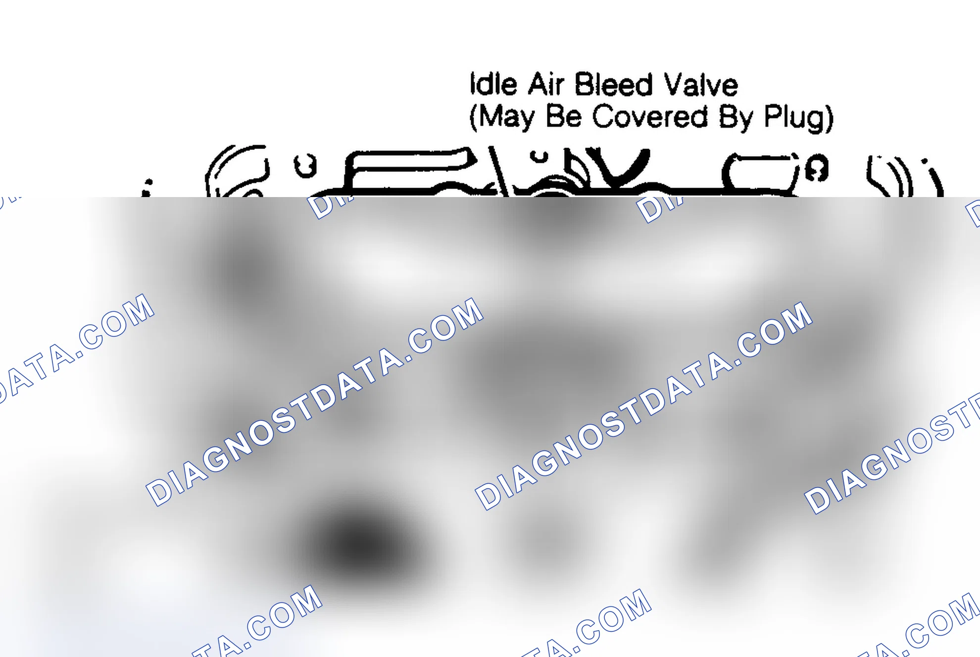 Scheme 7: E2ME Idle Air Bleed Valve Location