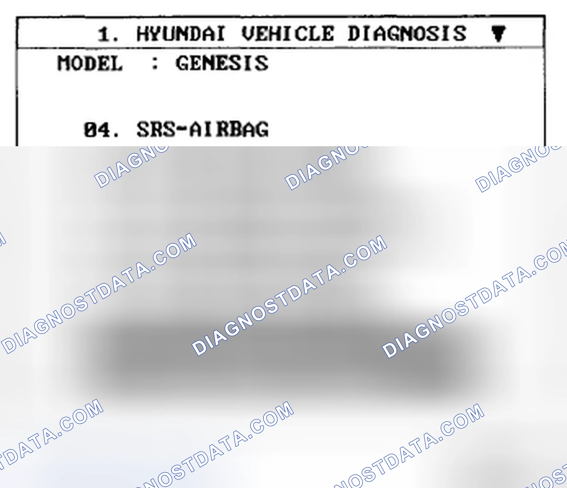 Scheme 20: BCM Diagnosis With Scan Tool
