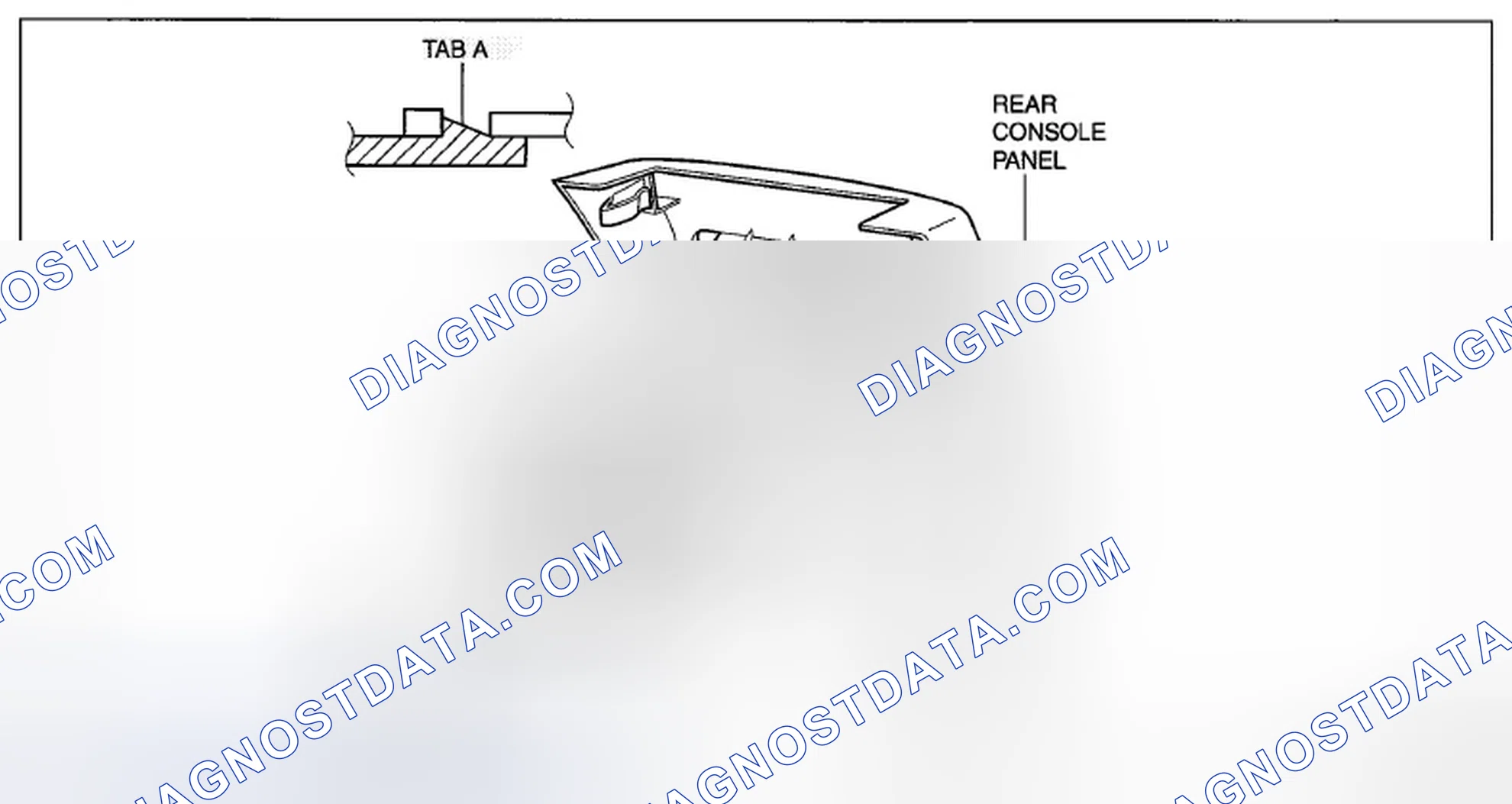 Scheme 57: Rear (Vehicles With Rear Ventilator Grille)