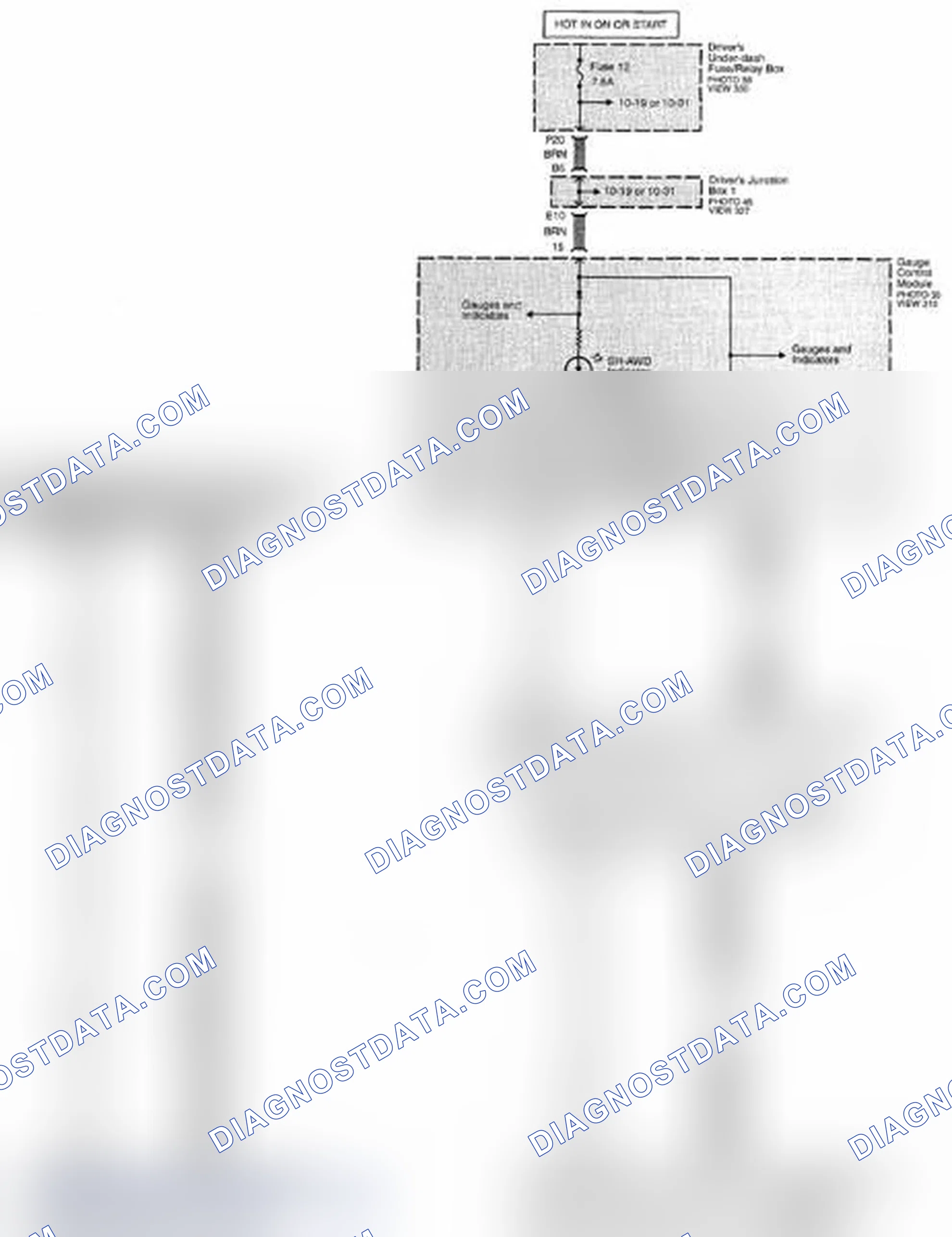 Scheme 266: SH-AWD (Super Handling All-Wheel Drive) Circuit Diagram (Page 37-2)