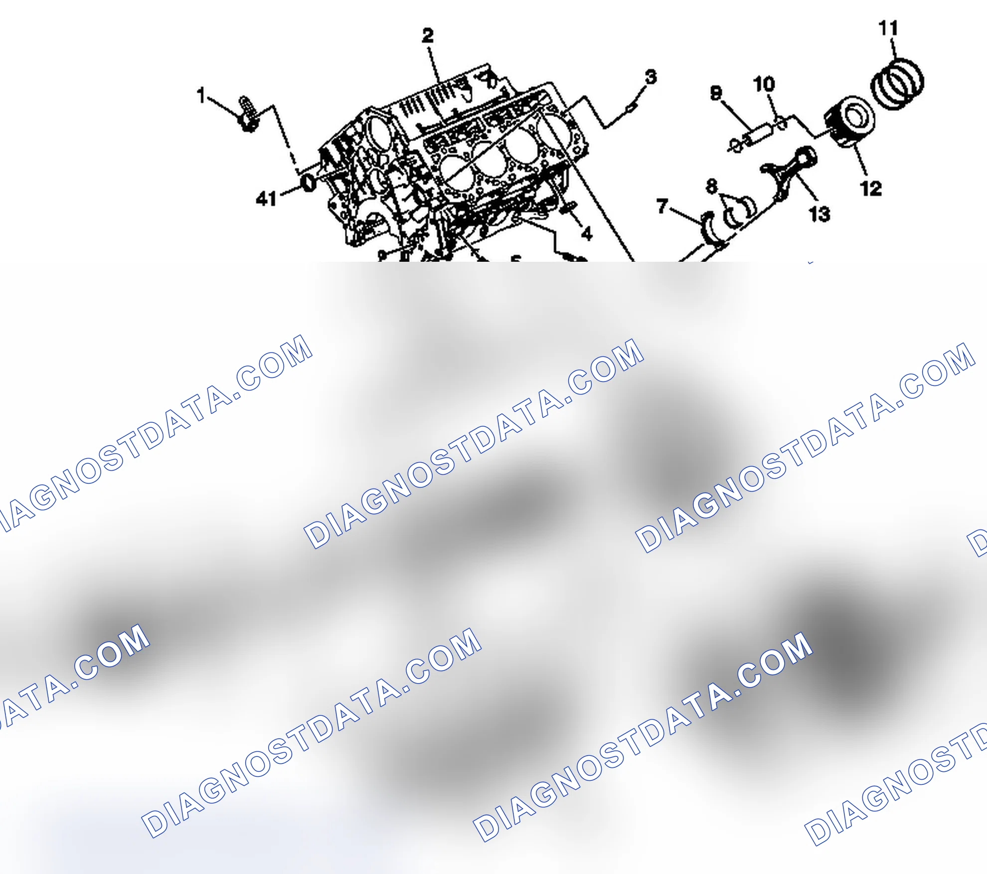 Scheme 9: Engine Block and Components