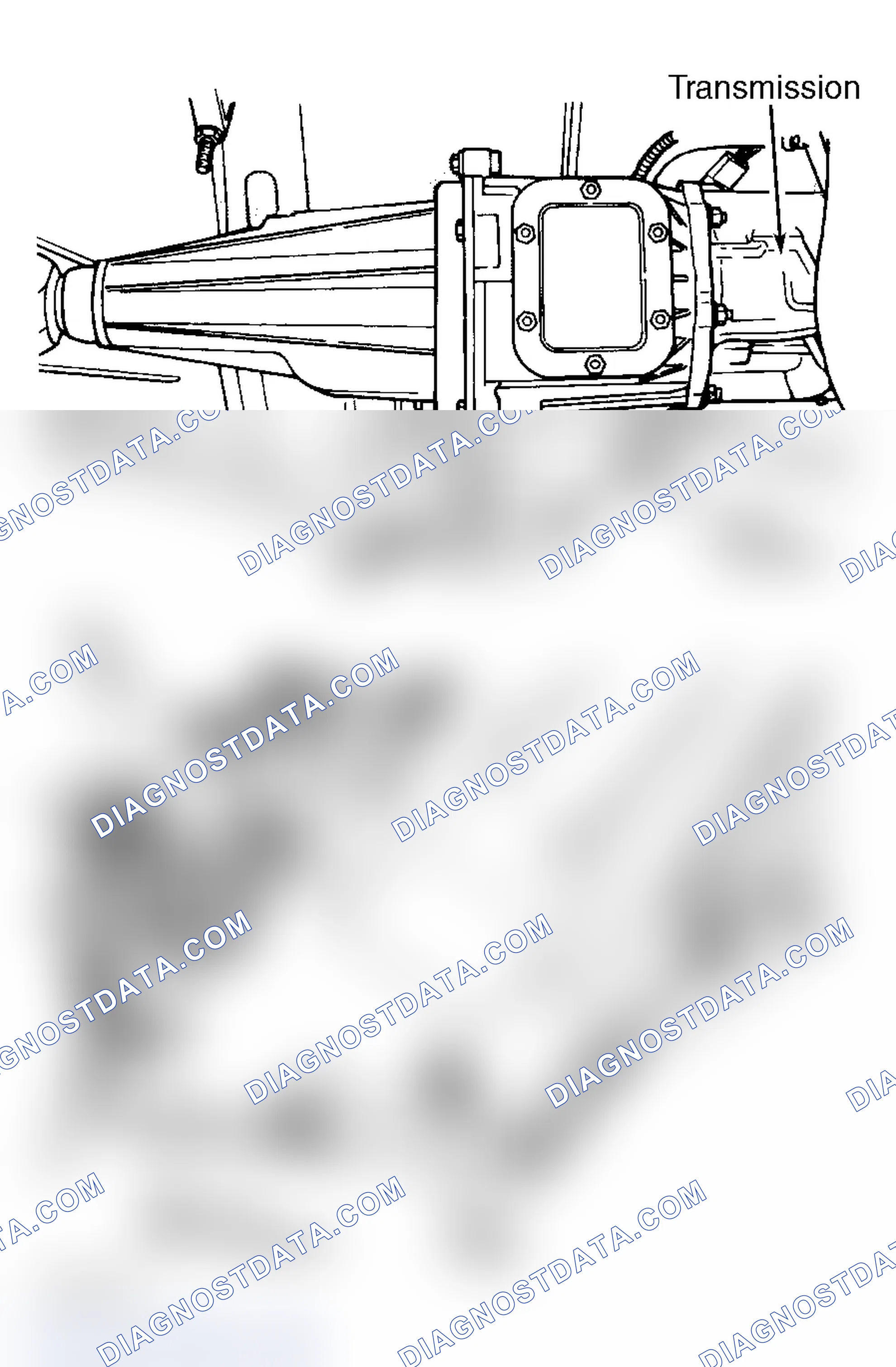 Scheme 7: Power Take-Off (PTO) Adapter (2WD 2500 & 3500)