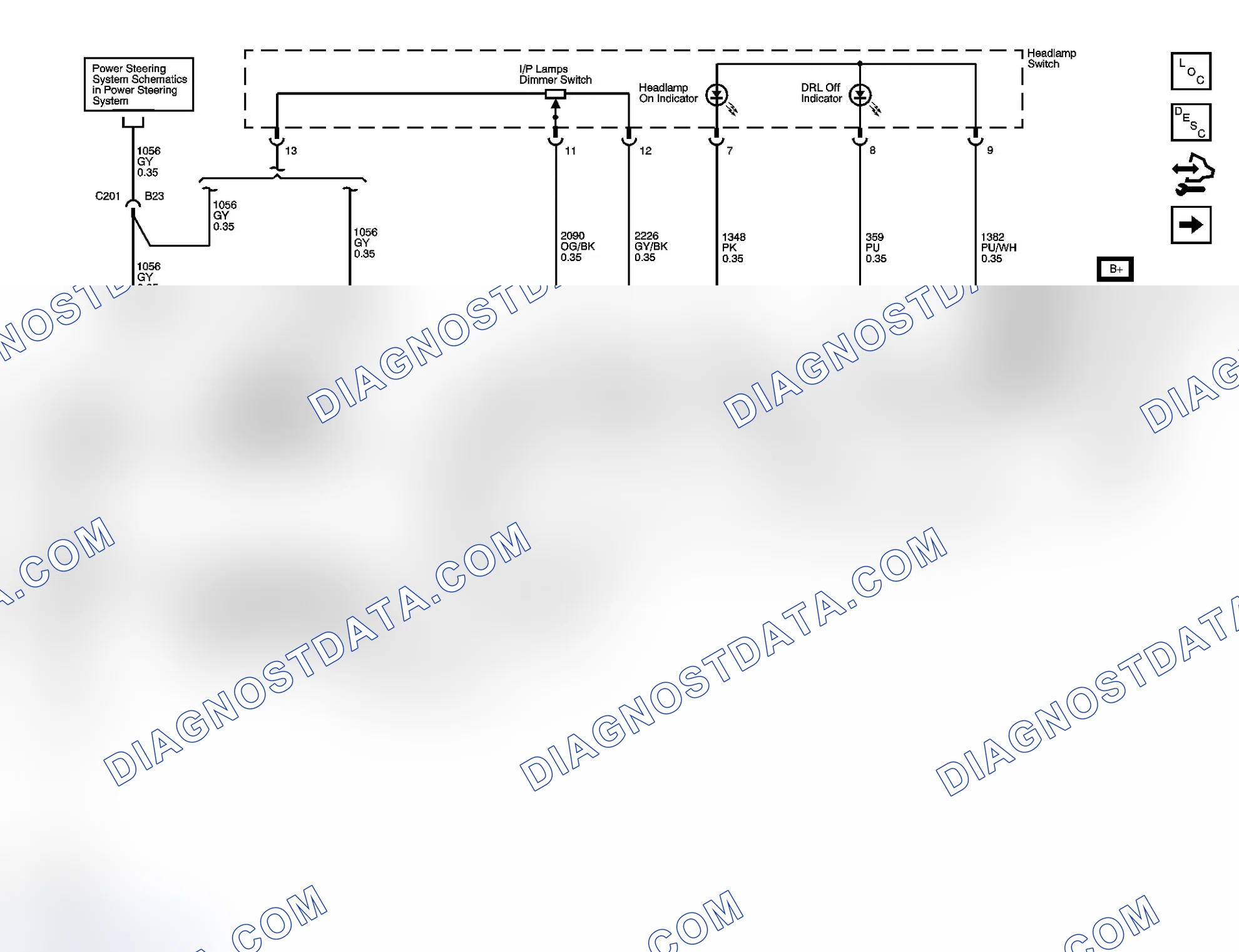 Scheme 27: Interior Lights Dimming Schematics