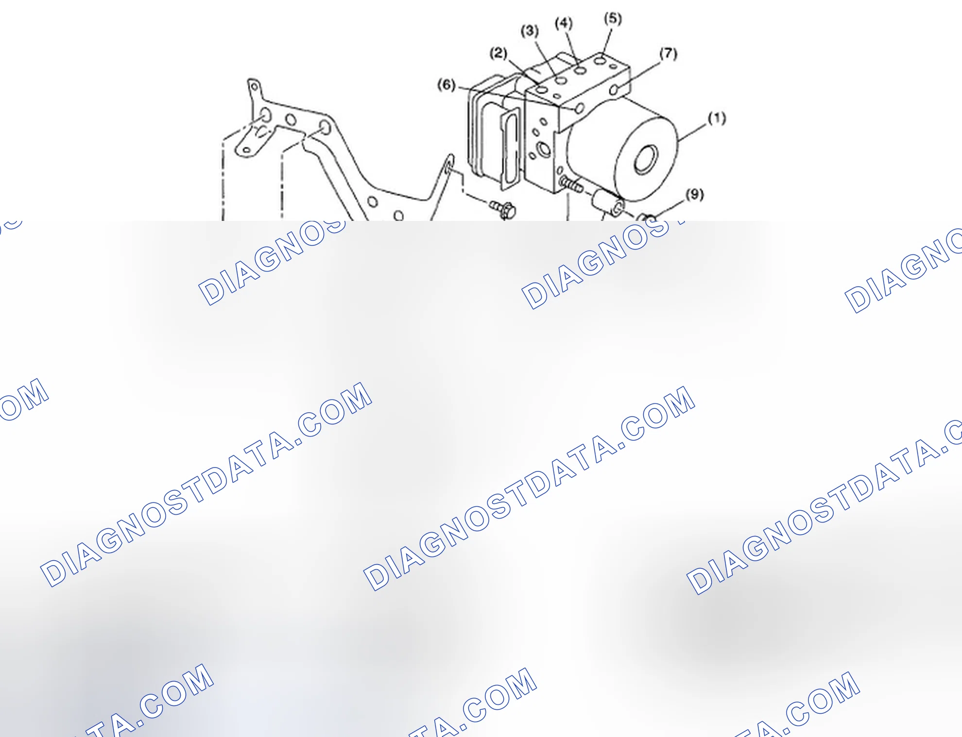 Scheme 98: VDC CONTROL MODULE & HYDRAULIC CONTROL UNIT (VDCCM&H/U)