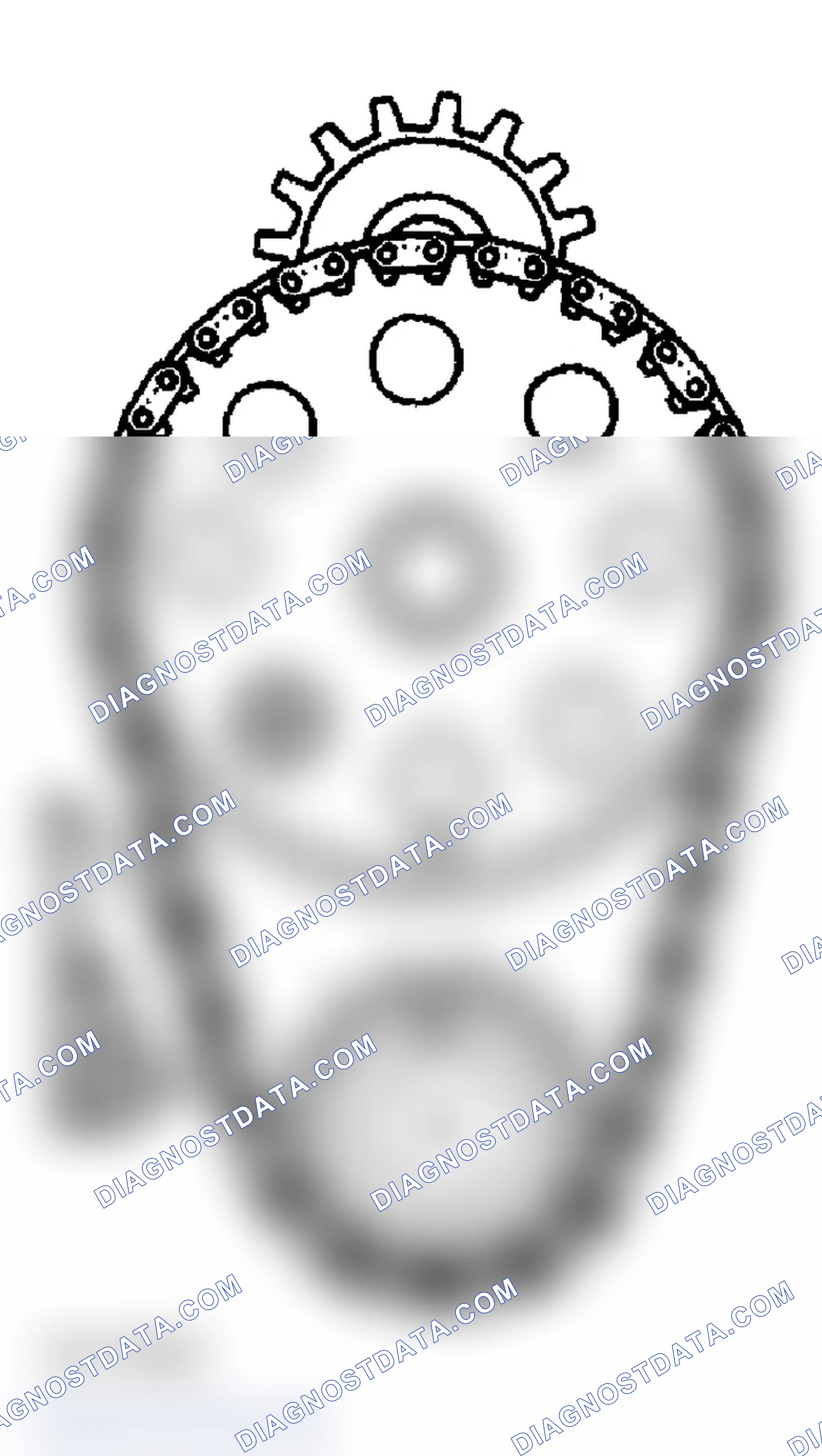 Scheme 196: Timing Chain & Sprockets Removal (L36)
