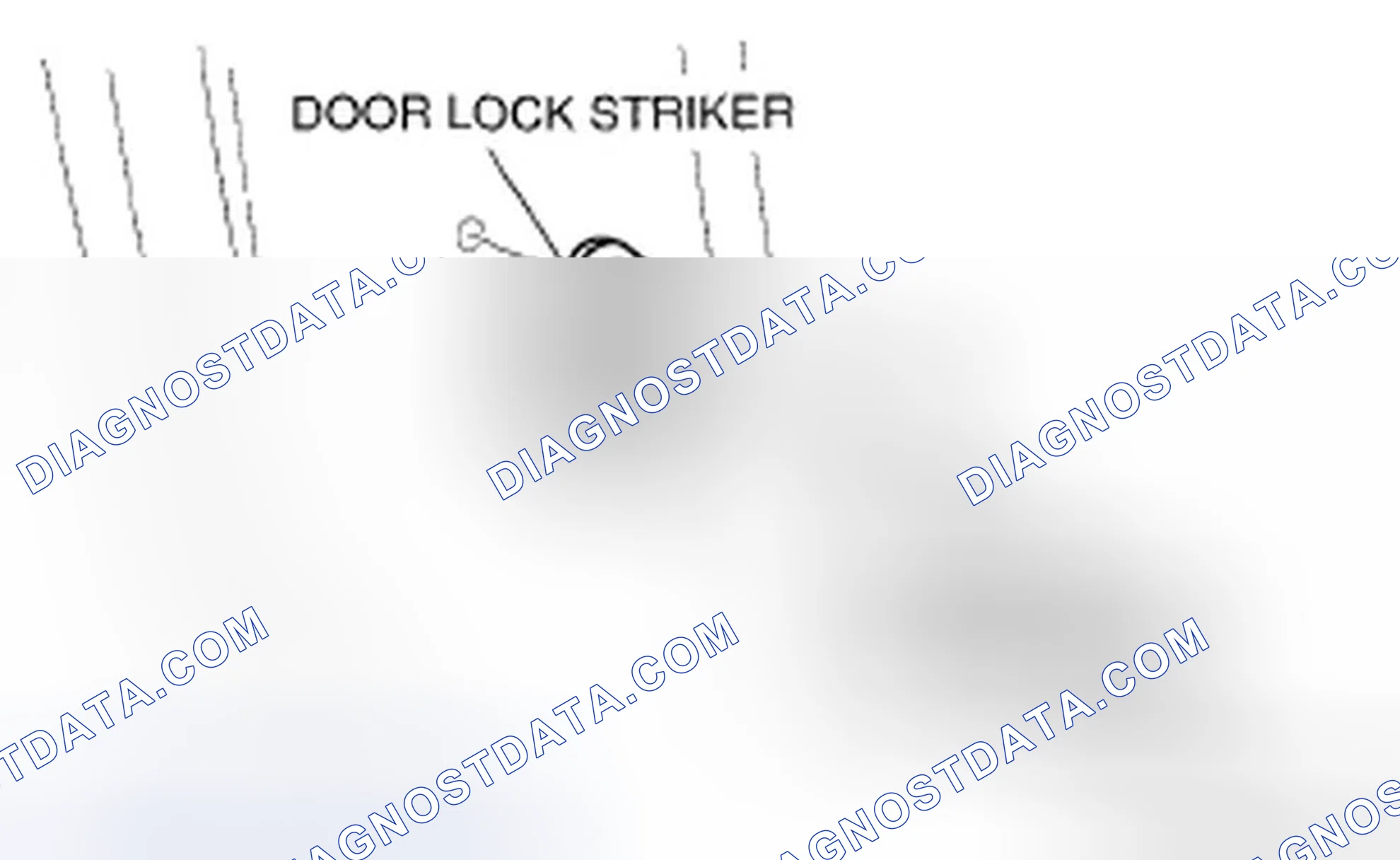 Scheme 26: DOOR LOCK STRIKER REMOVAL/INSTALLATION