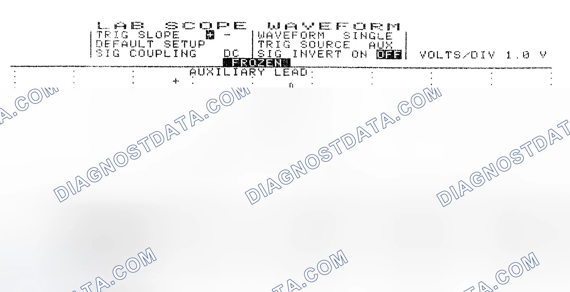 Scheme 19: Single Injector w/Excessive Current Flow - Current Pattern