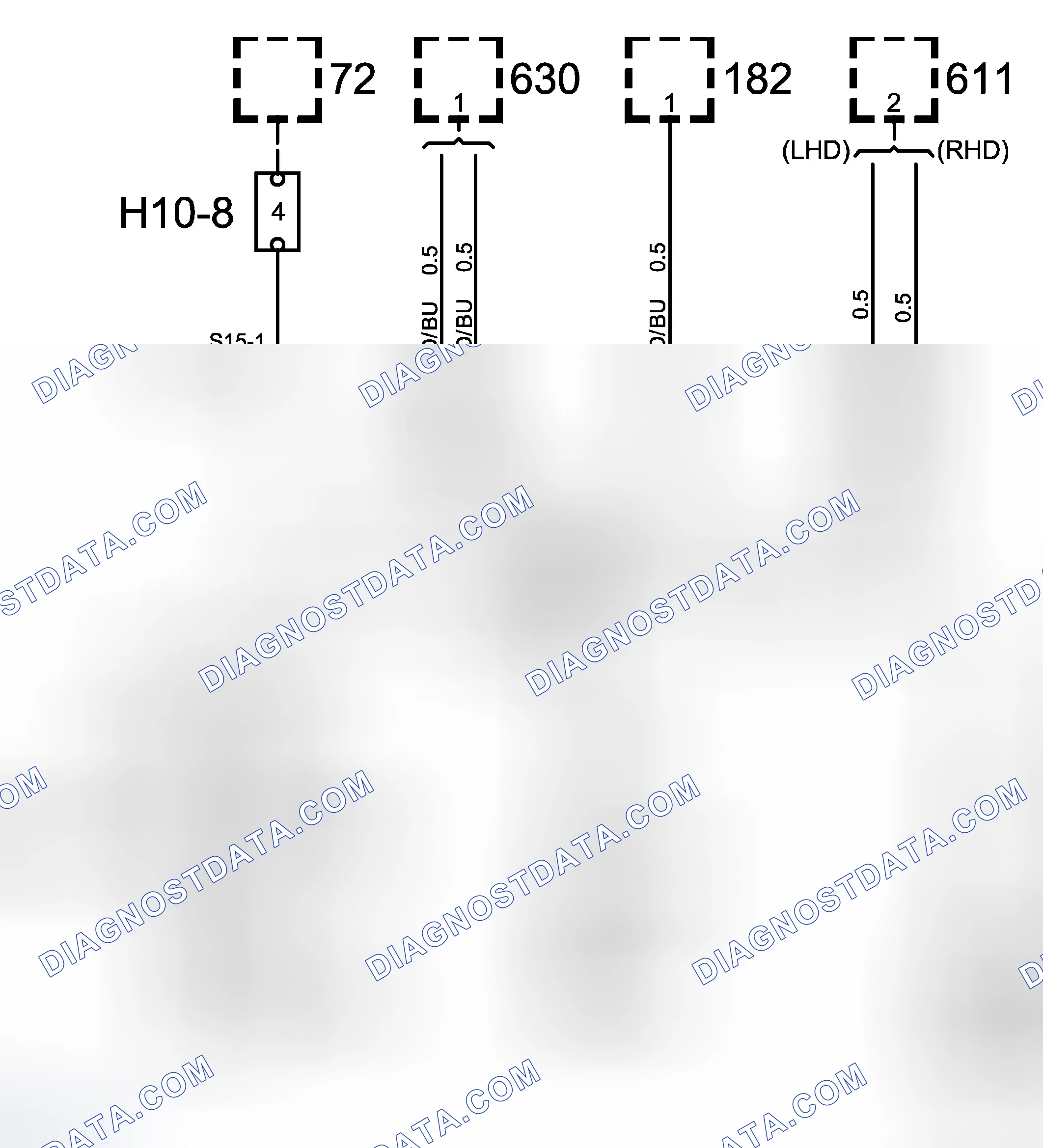 Scheme 33: Crimp Connection J118, Rear Harness
