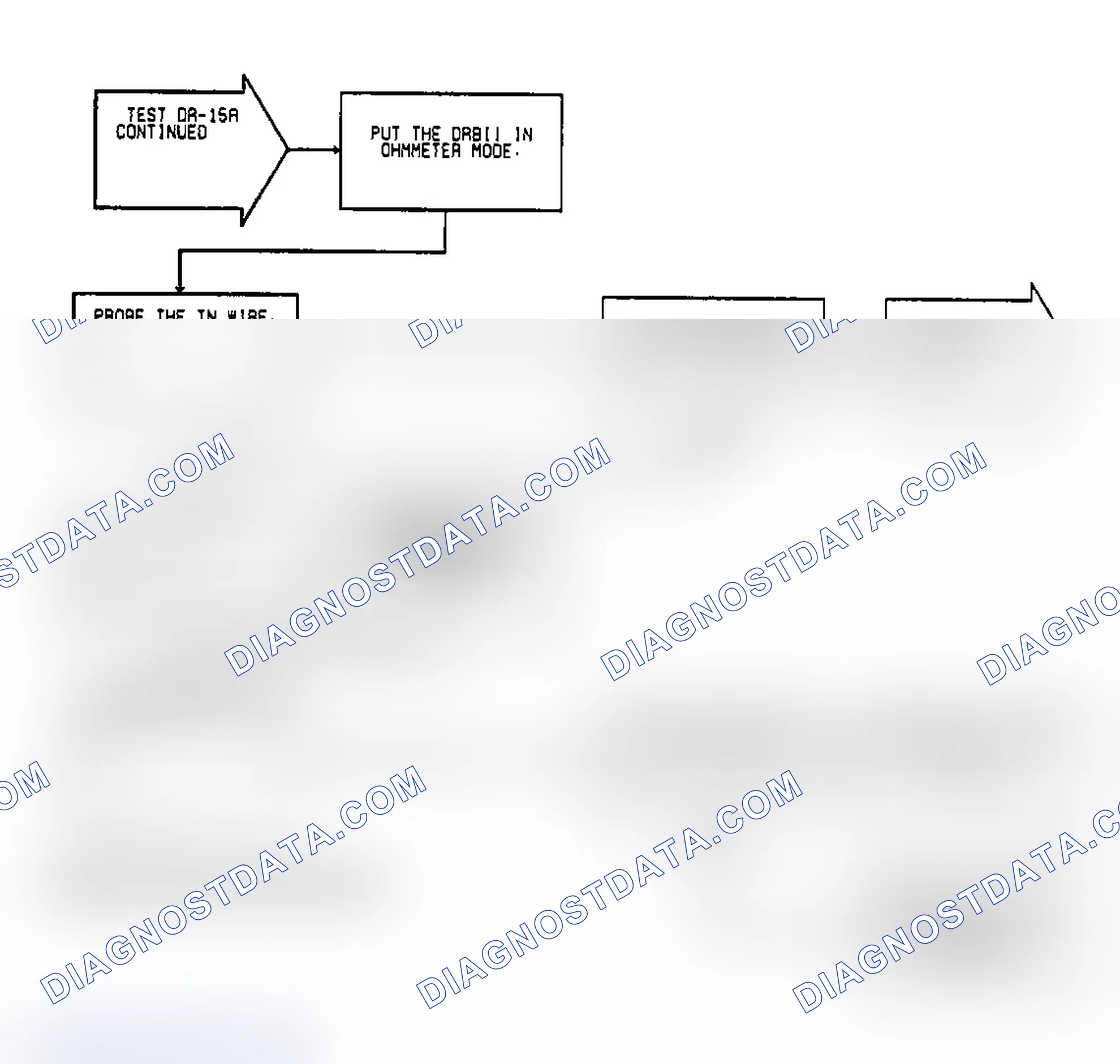 Scheme 277: Test DR-15A Code 27: Diagnostic Flow Chart (2 of 3)