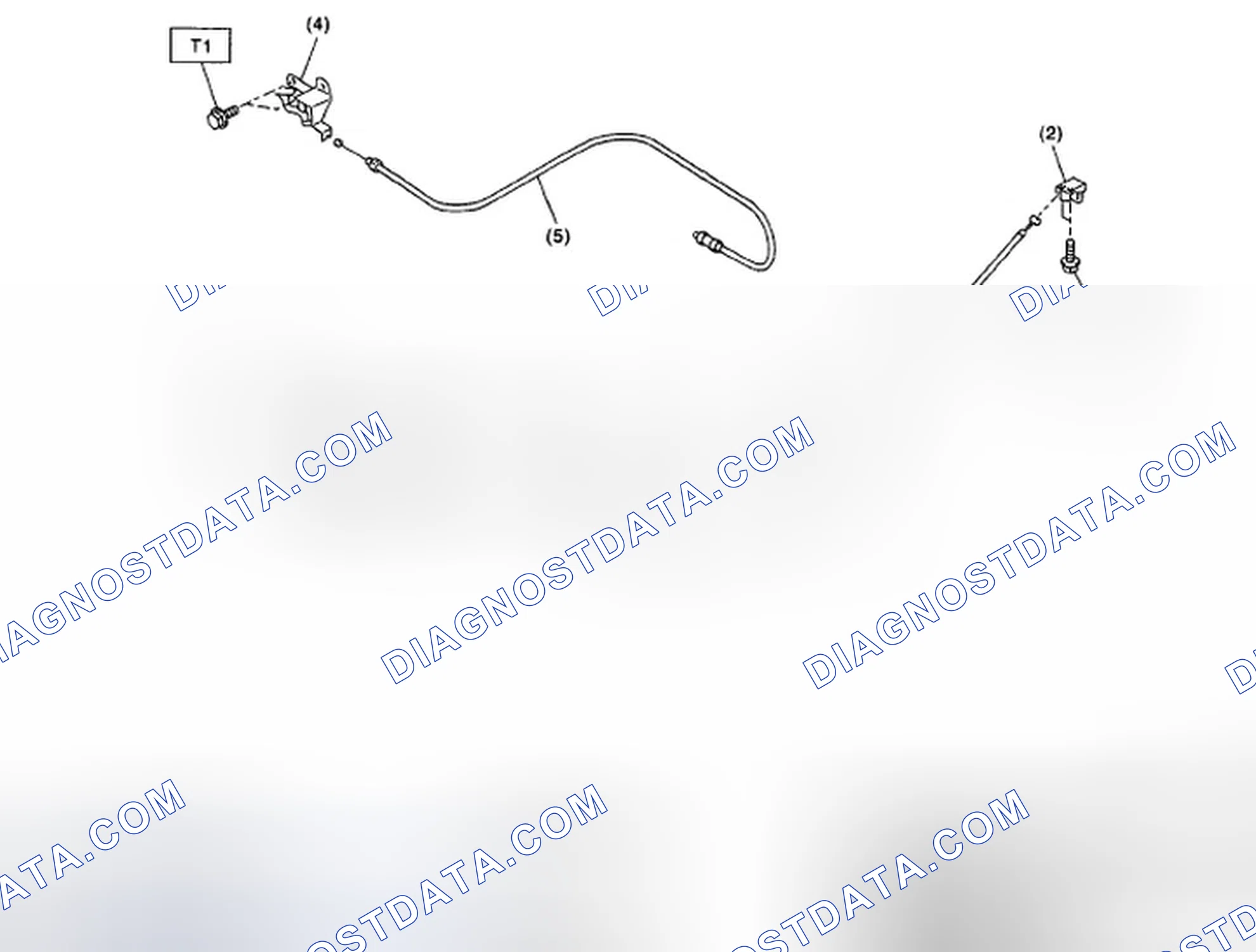 Scheme 10: FRONT HOOD LOCK AND REMOTE OPENERS