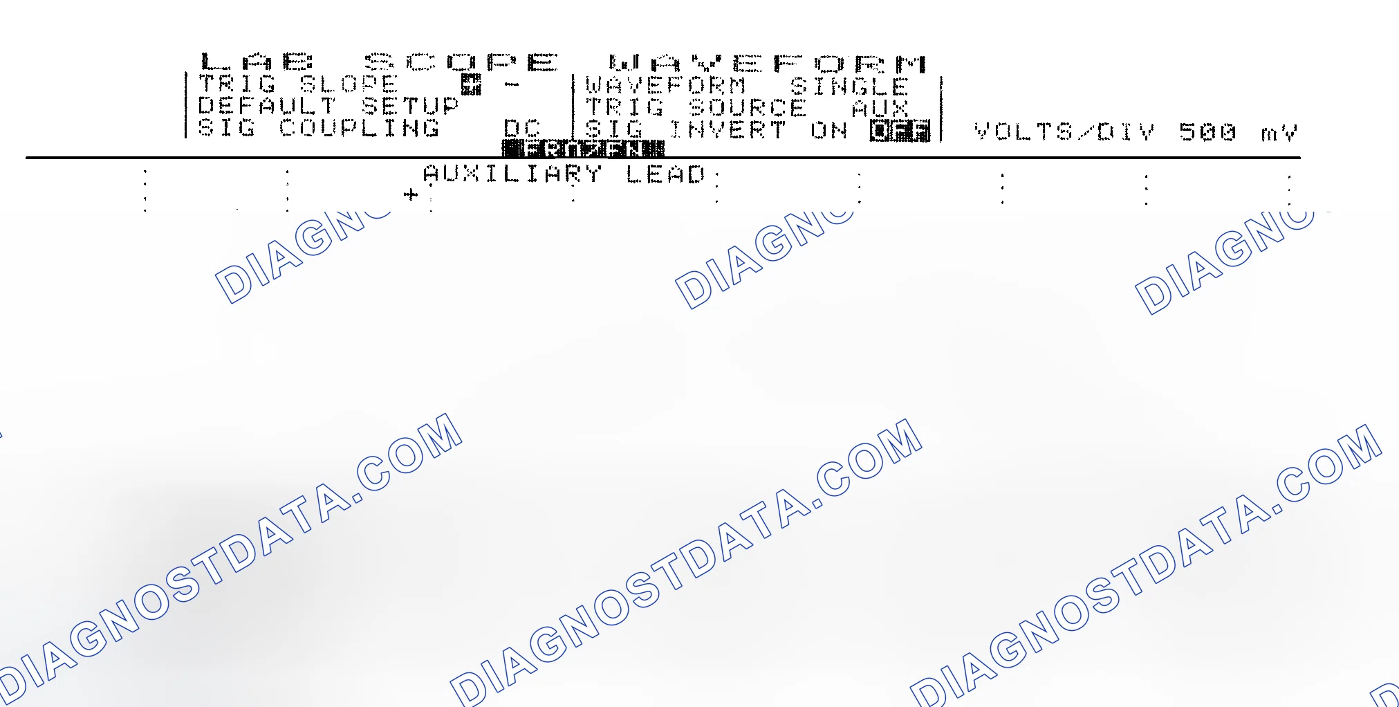 Scheme 14: Single Injector w/Excessive Current Flow - Current Pattern