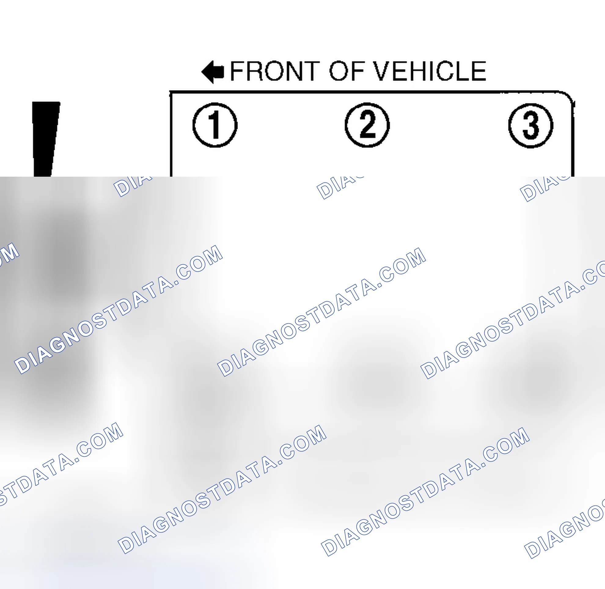 Scheme 3: Identifying Firing Order & Timing Marks (Cougar & Thunderbird / With Coil Pack)