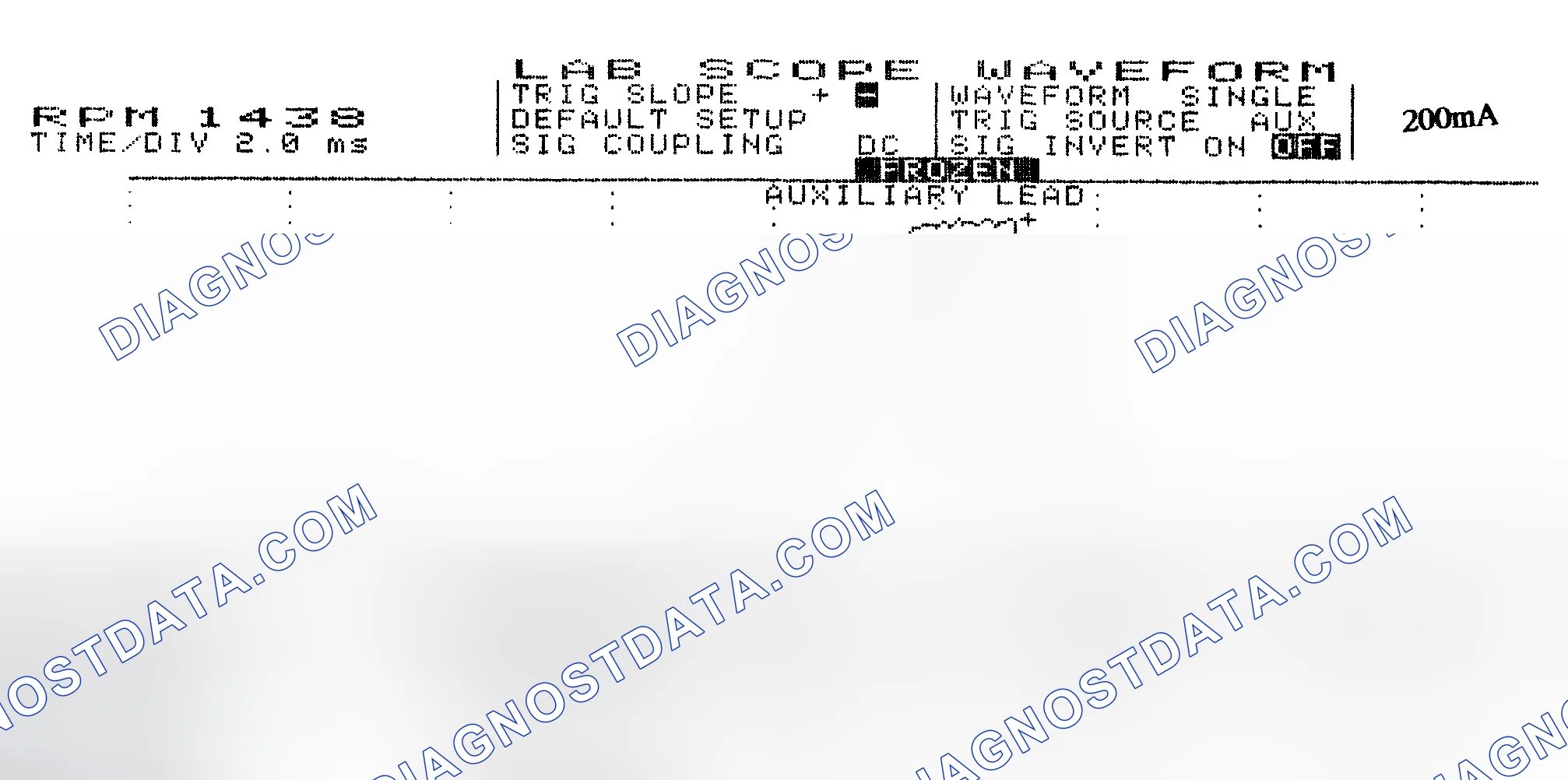 Scheme 15: Single Injector w/Normal Current Flow - Current Pattern