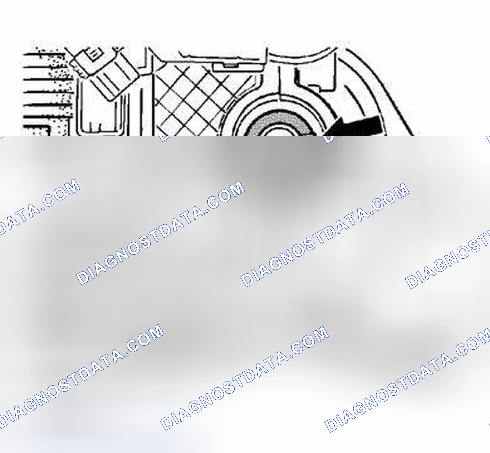 Scheme 172: REMOVING VALVE TAPPETS OF CYLINDER BANK 1 - 3