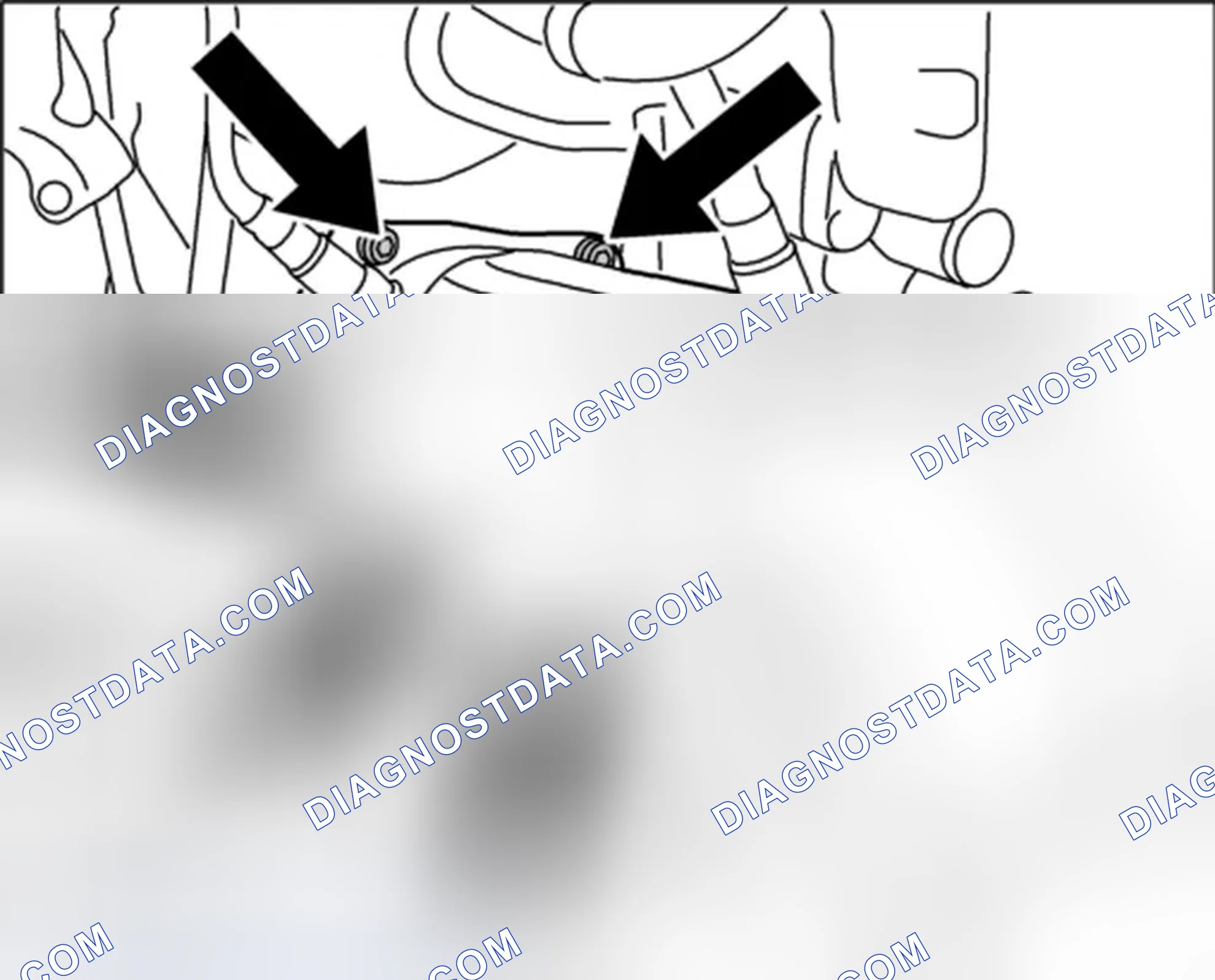 Scheme 125: Preliminary work: removing oxygen sensors in front of catalytic converter - Cayenne Turbo (M48/50)