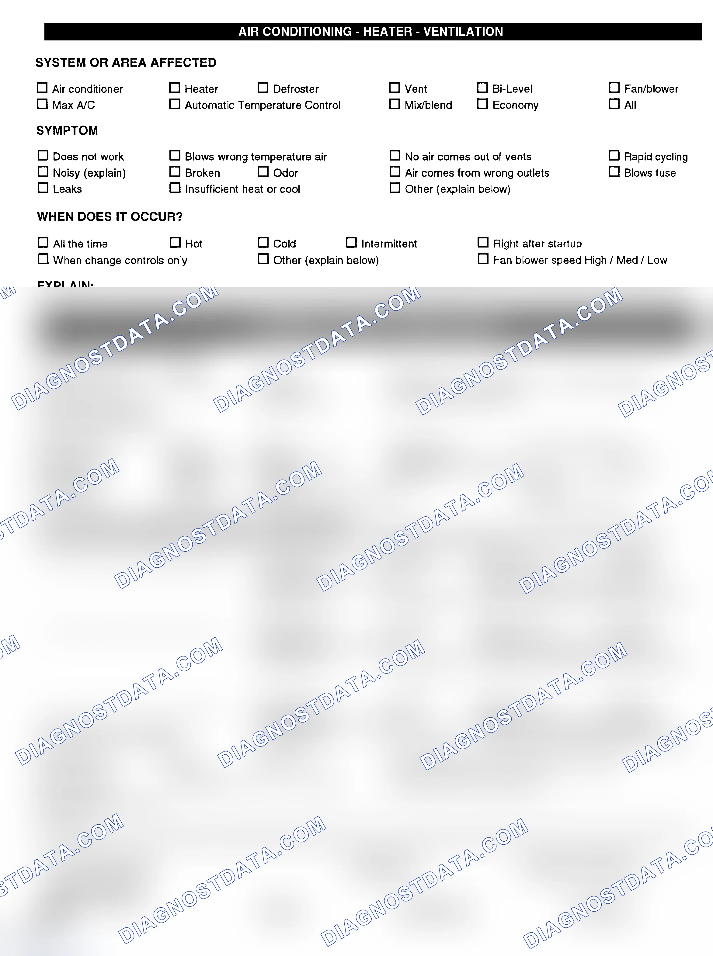 Scheme 4: Symptom Check List - Page 3