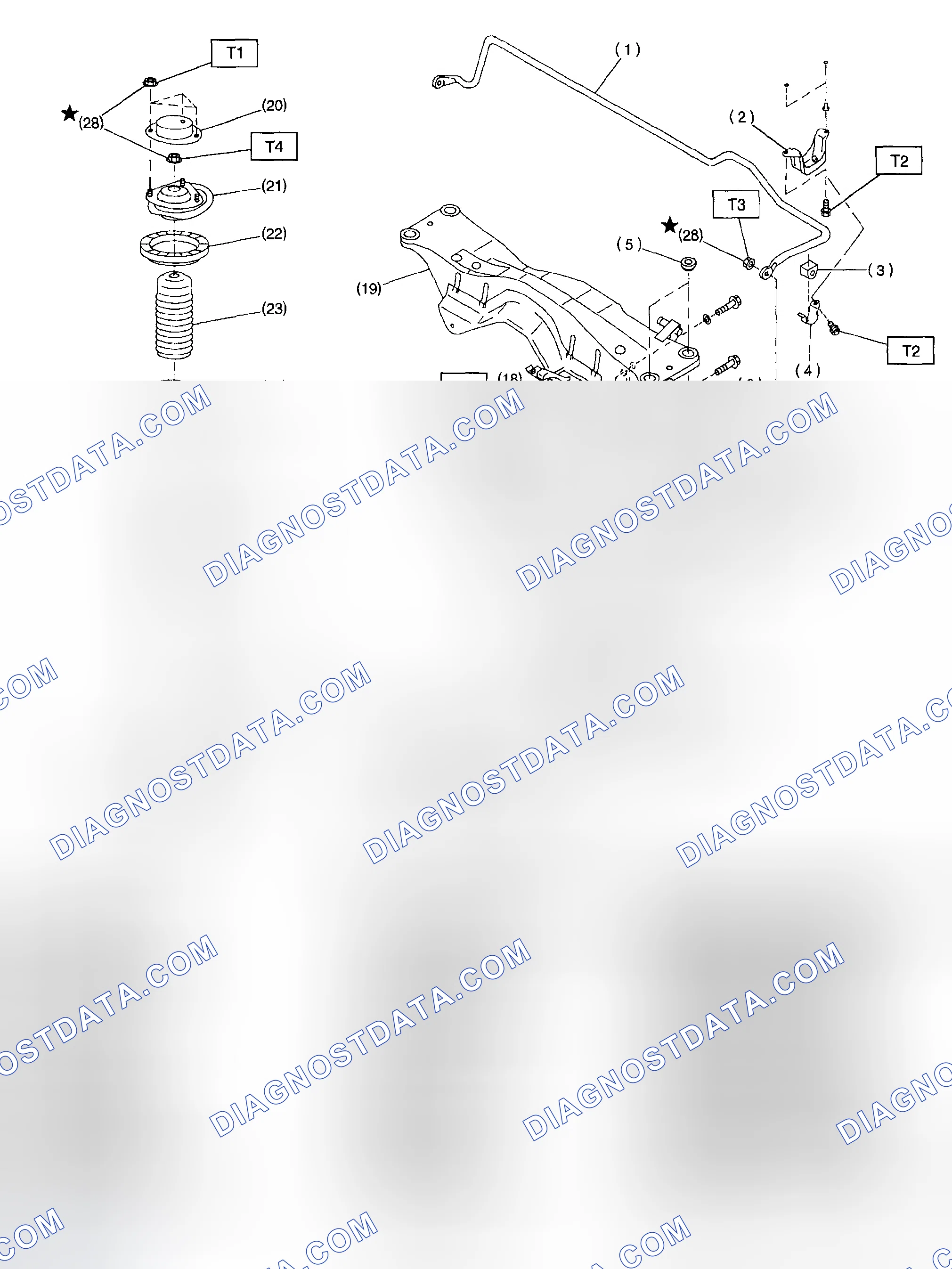 Scheme 5: Identifying Rear Suspension Components