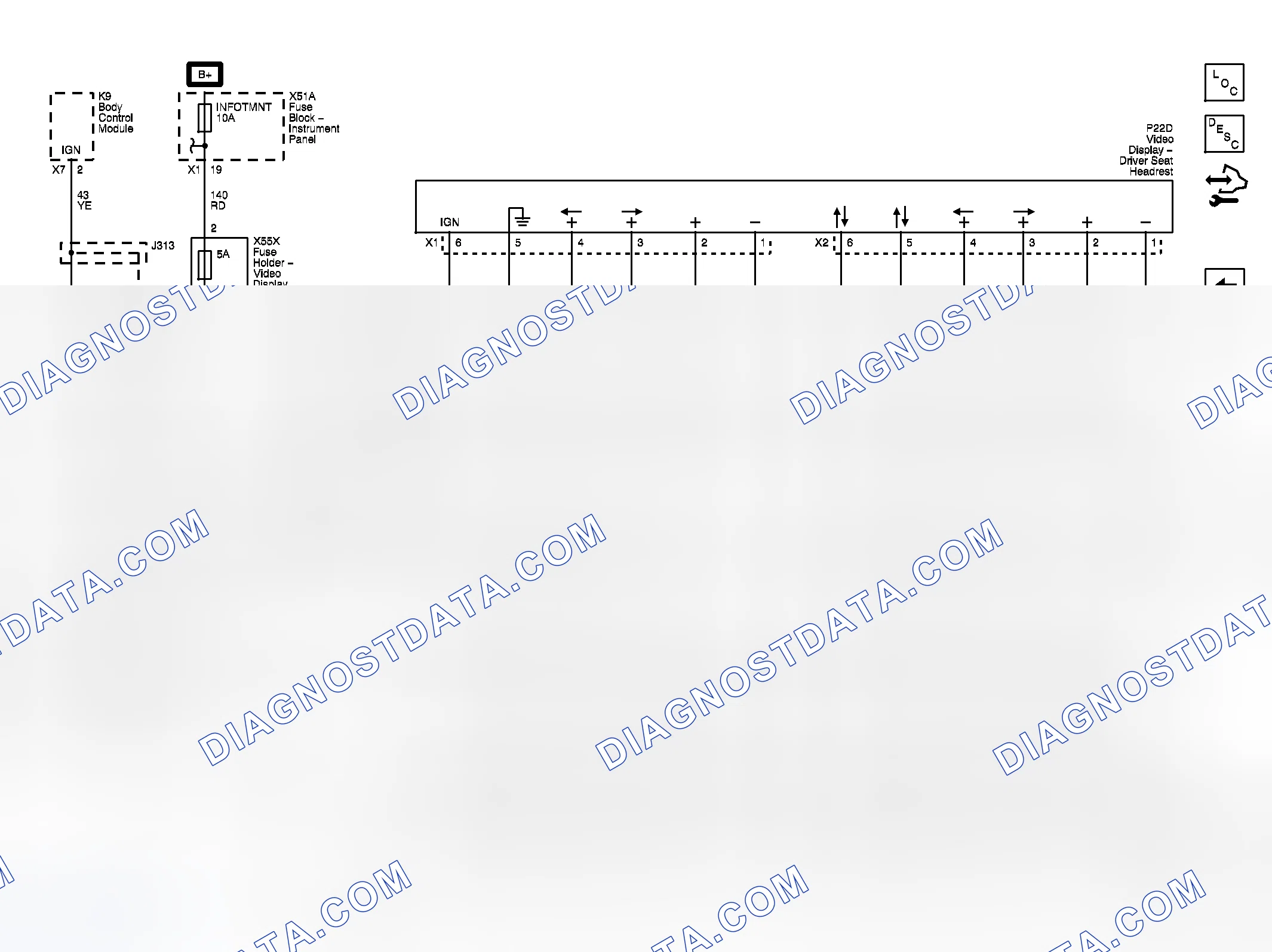 Scheme 14: Headrest DVD (SPO Accessory)