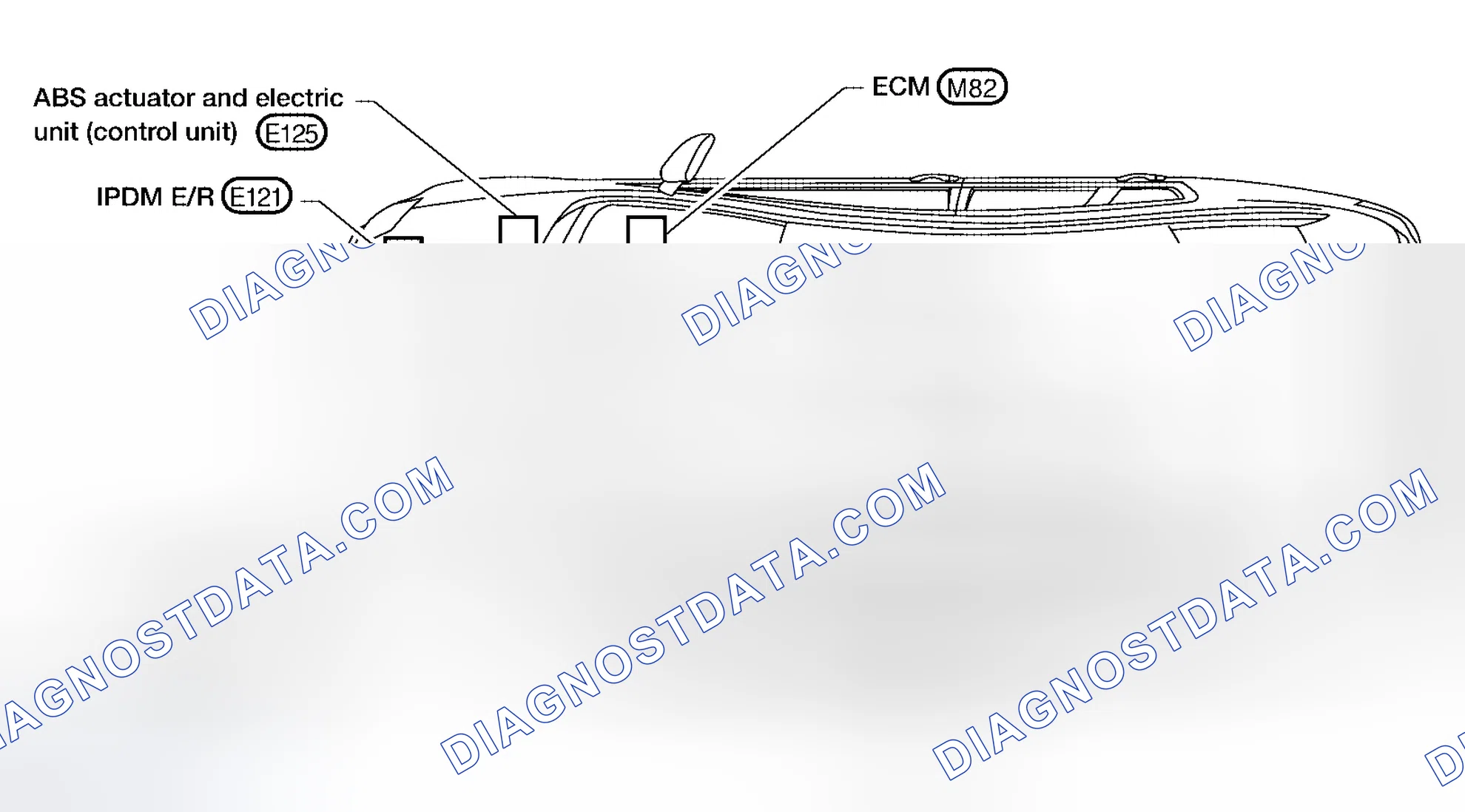 Scheme 21: Component Parts and Harness Connector Location