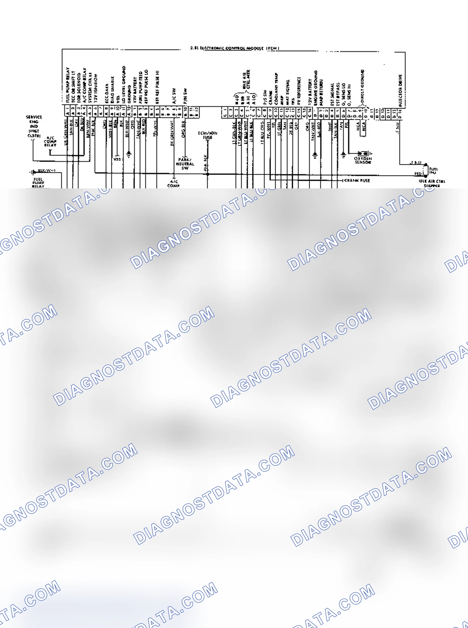 Scheme 178: "S/T" Series (2.5L) Wiring Diagram