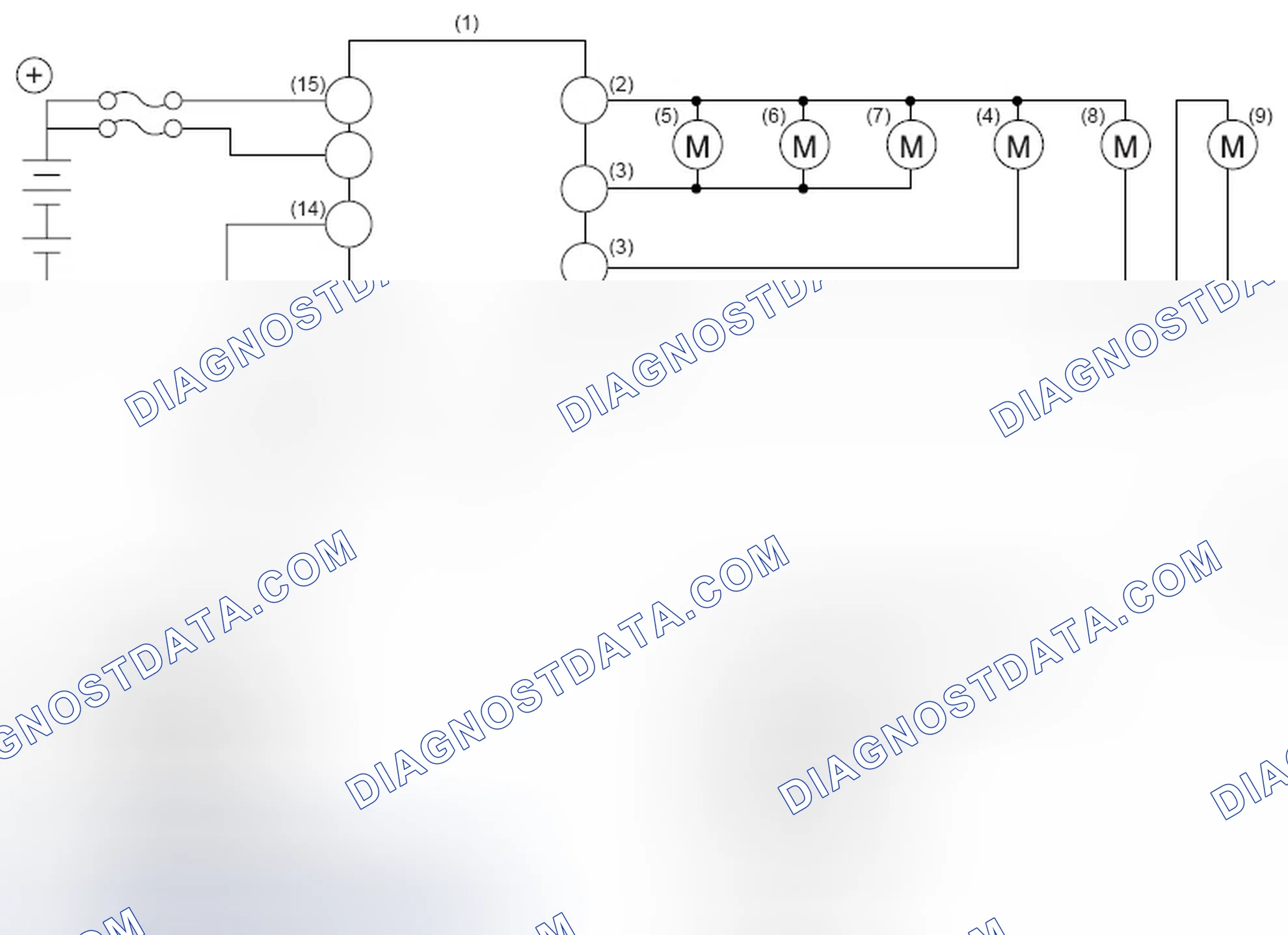 Scheme 5: Power Door Lock Schematic