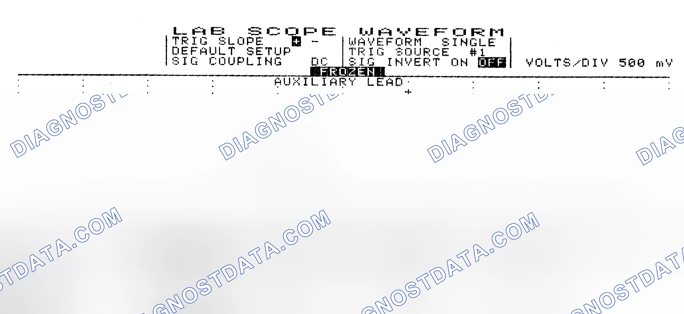 Scheme 10: Single Injector w/Excessive Current Flow - Current Pattern