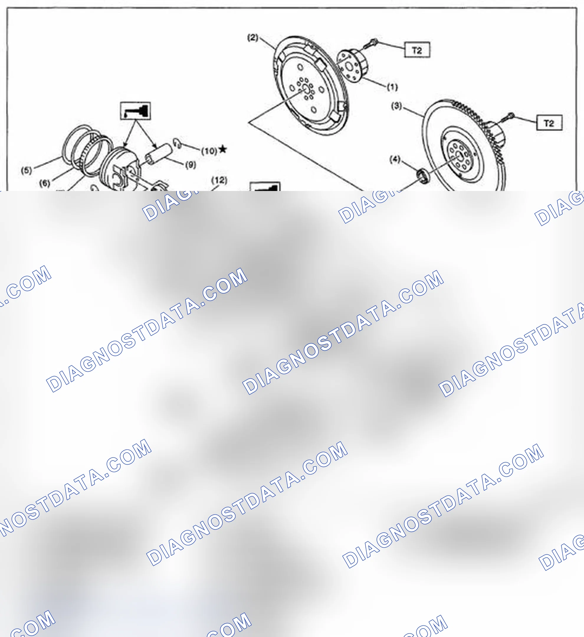 Scheme 346: CRANKSHAFT AND PISTON