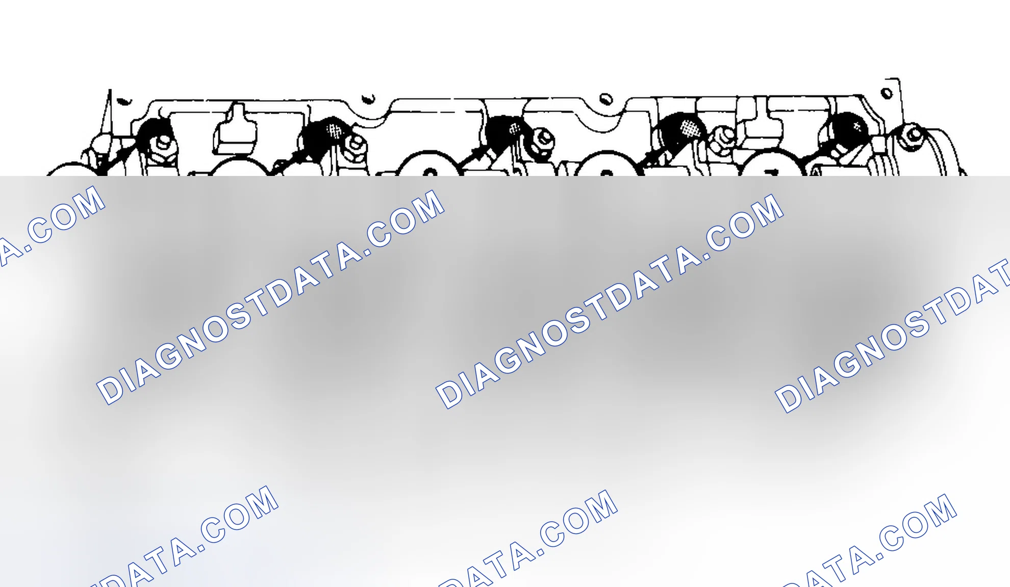 Scheme 7: Typical Cylinder Head Tightening or Loosening Sequence