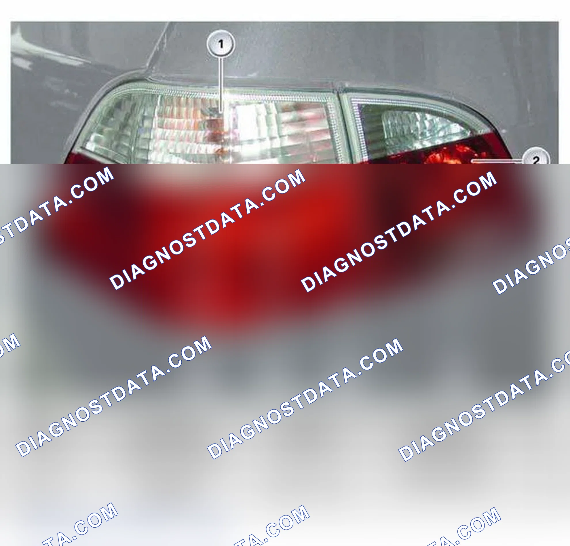 Scheme 362: E61 Tail light
