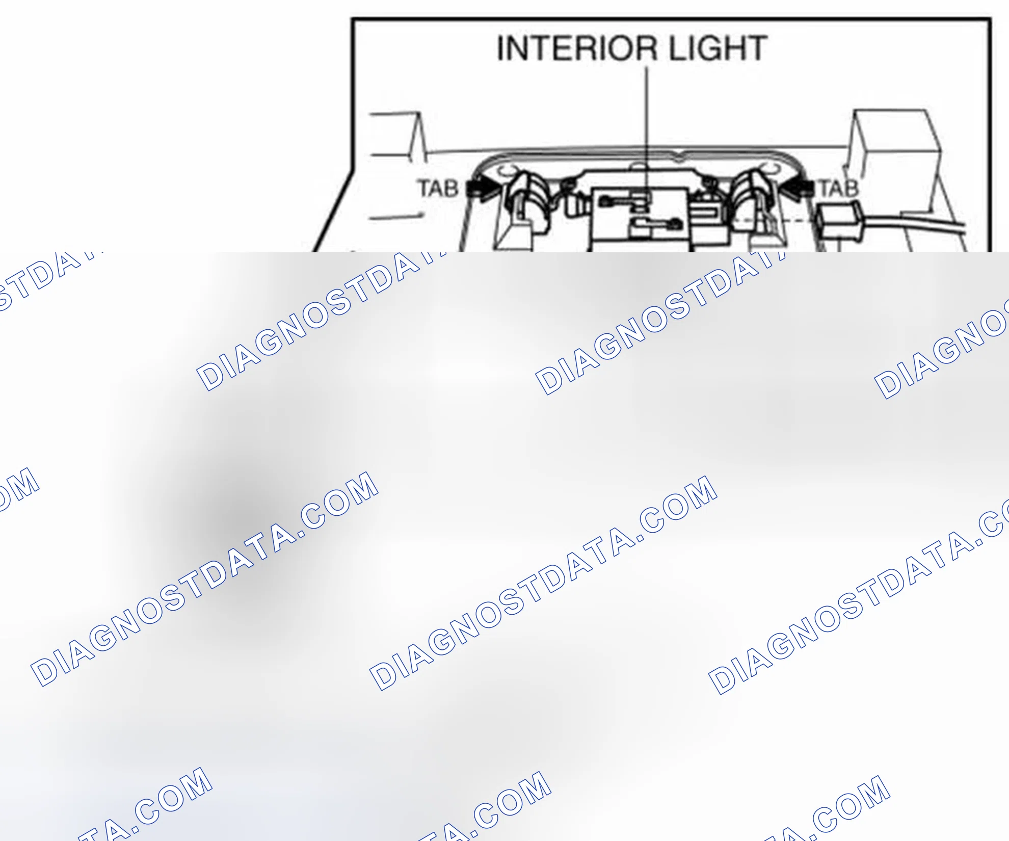 Scheme 153: INTERIOR LIGHT REMOVAL/INSTALLATION