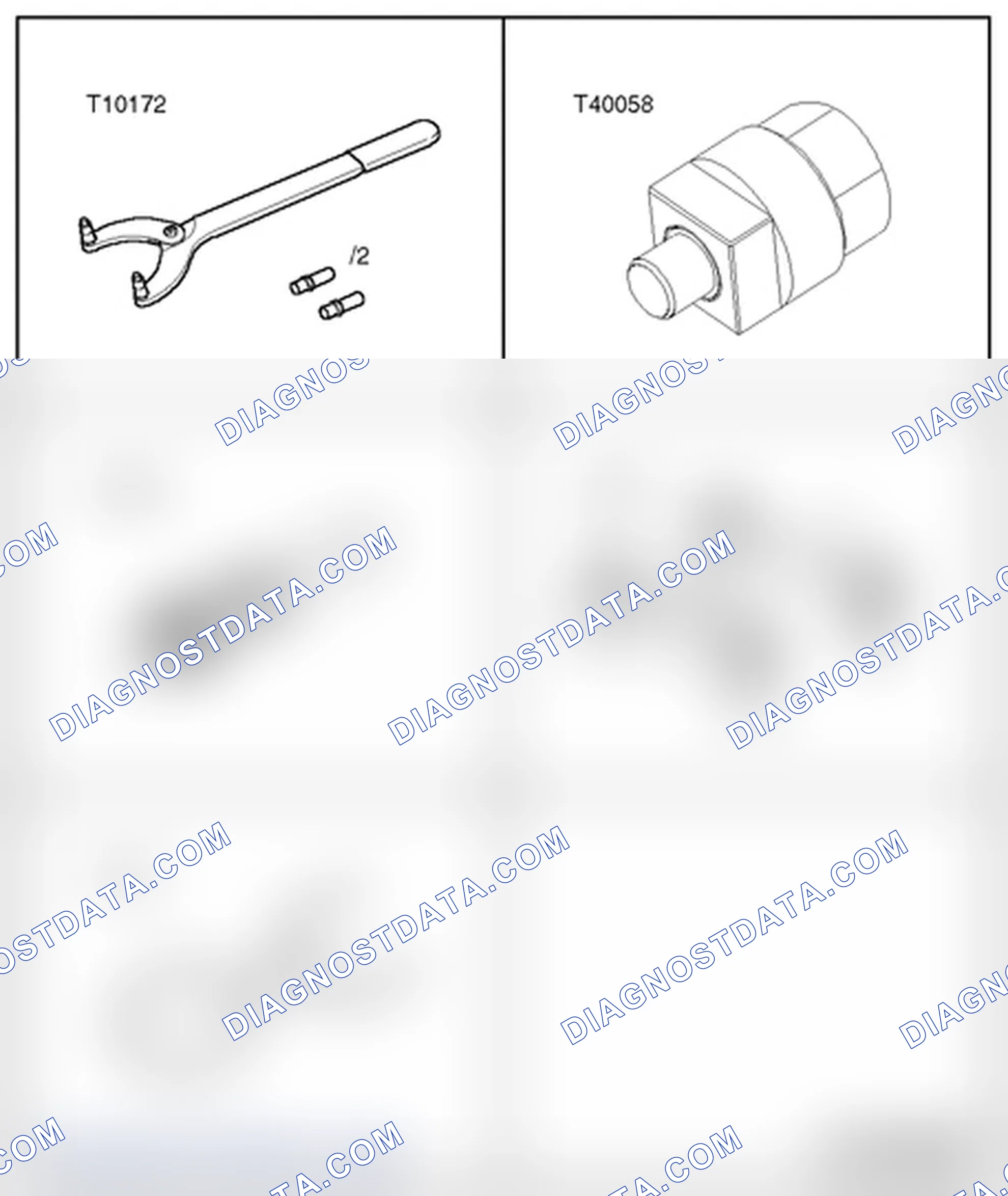 Scheme 154: Timing Chains, Removing from Camshafts and Chain Tensioner, Removing and Installing
