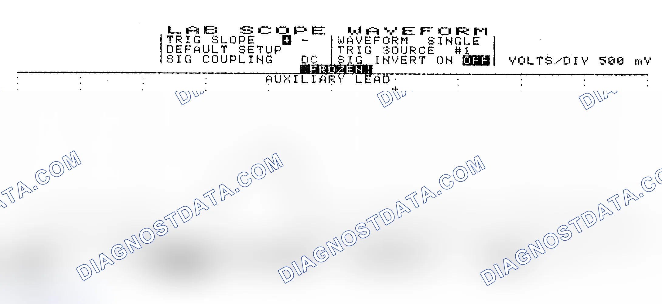 Scheme 10: Single Injector w/Excessive Current Flow - Current Pattern