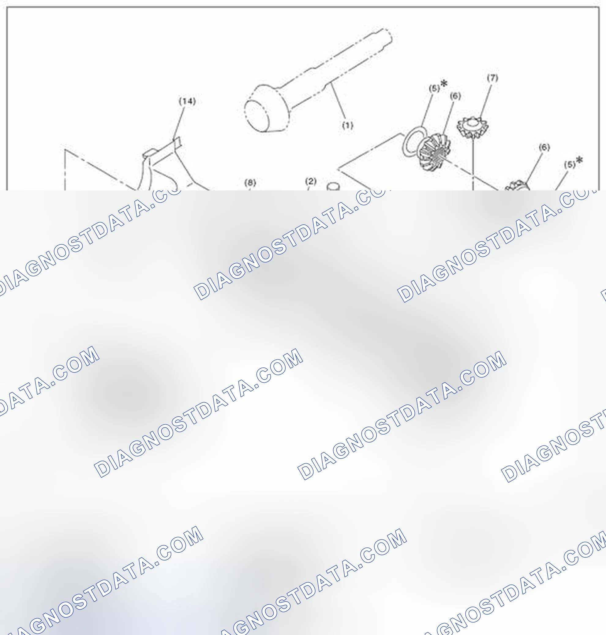 Scheme 27: FRONT DIFFERENTIAL