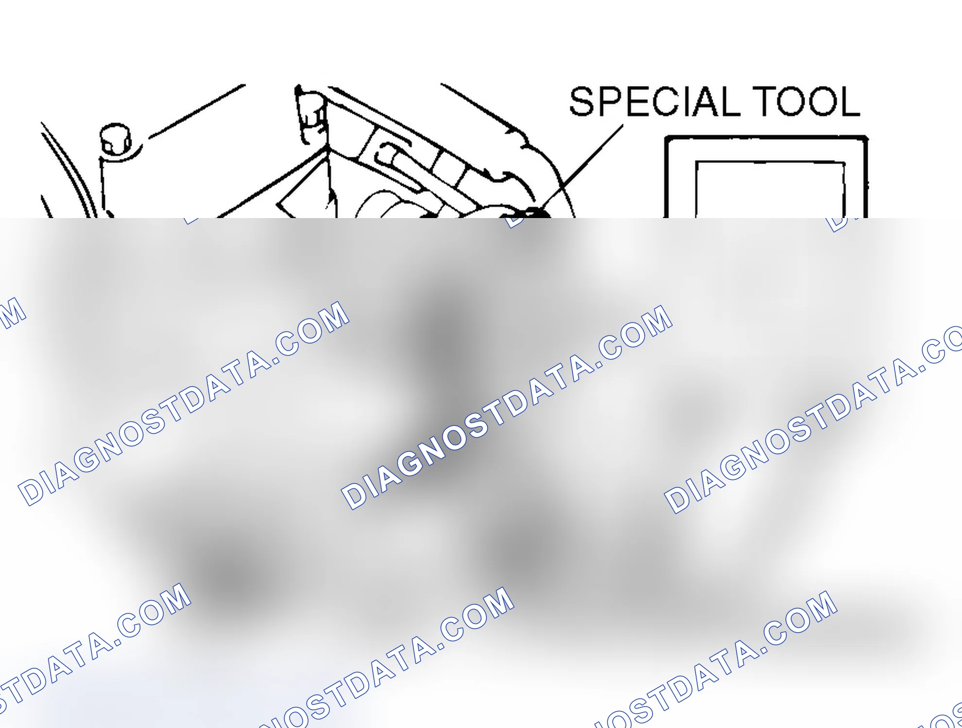 Scheme 76: IF INSPECTING WITH THE CONNECTOR CONNECTED < WATERPROOF CONNECTORS >
