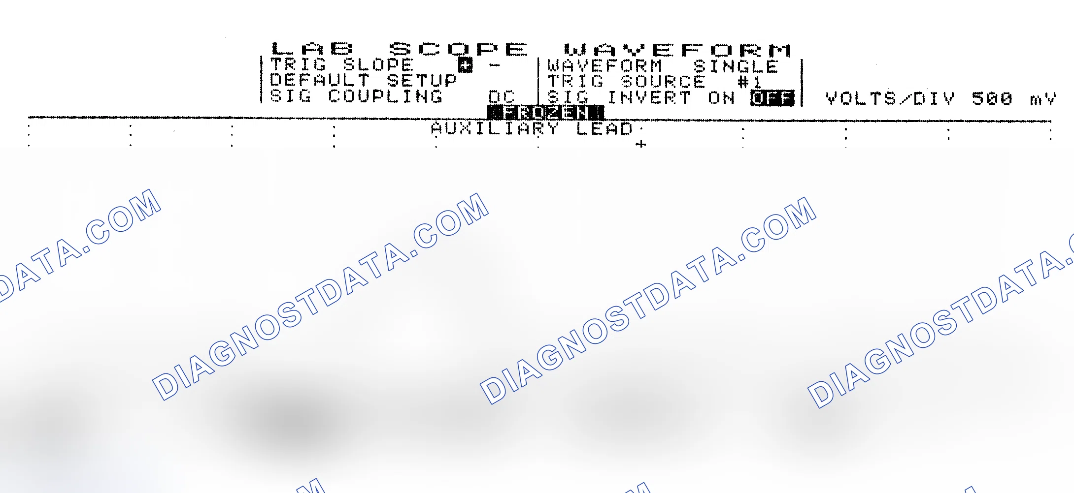 Scheme 10: Single Injector w/Excessive Current Flow - Current Pattern