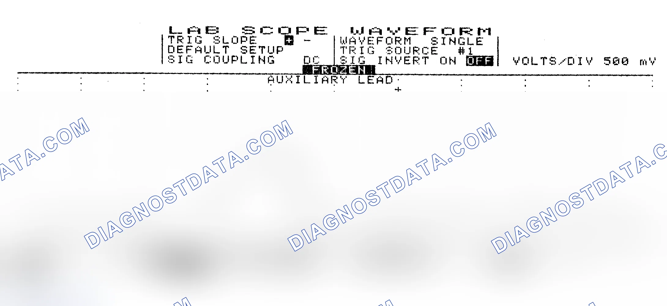 Scheme 10: Single Injector w/Excessive Current Flow - Current Pattern