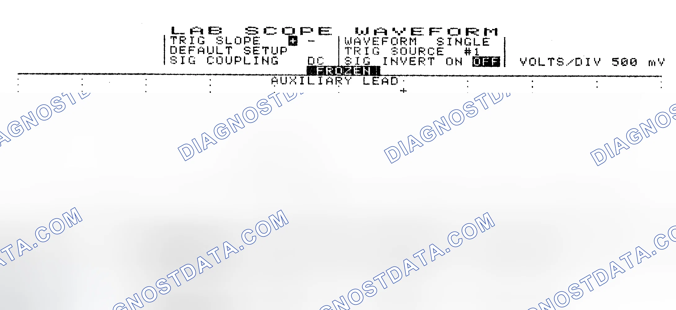 Scheme 10: Single Injector w/Excessive Current Flow - Current Pattern