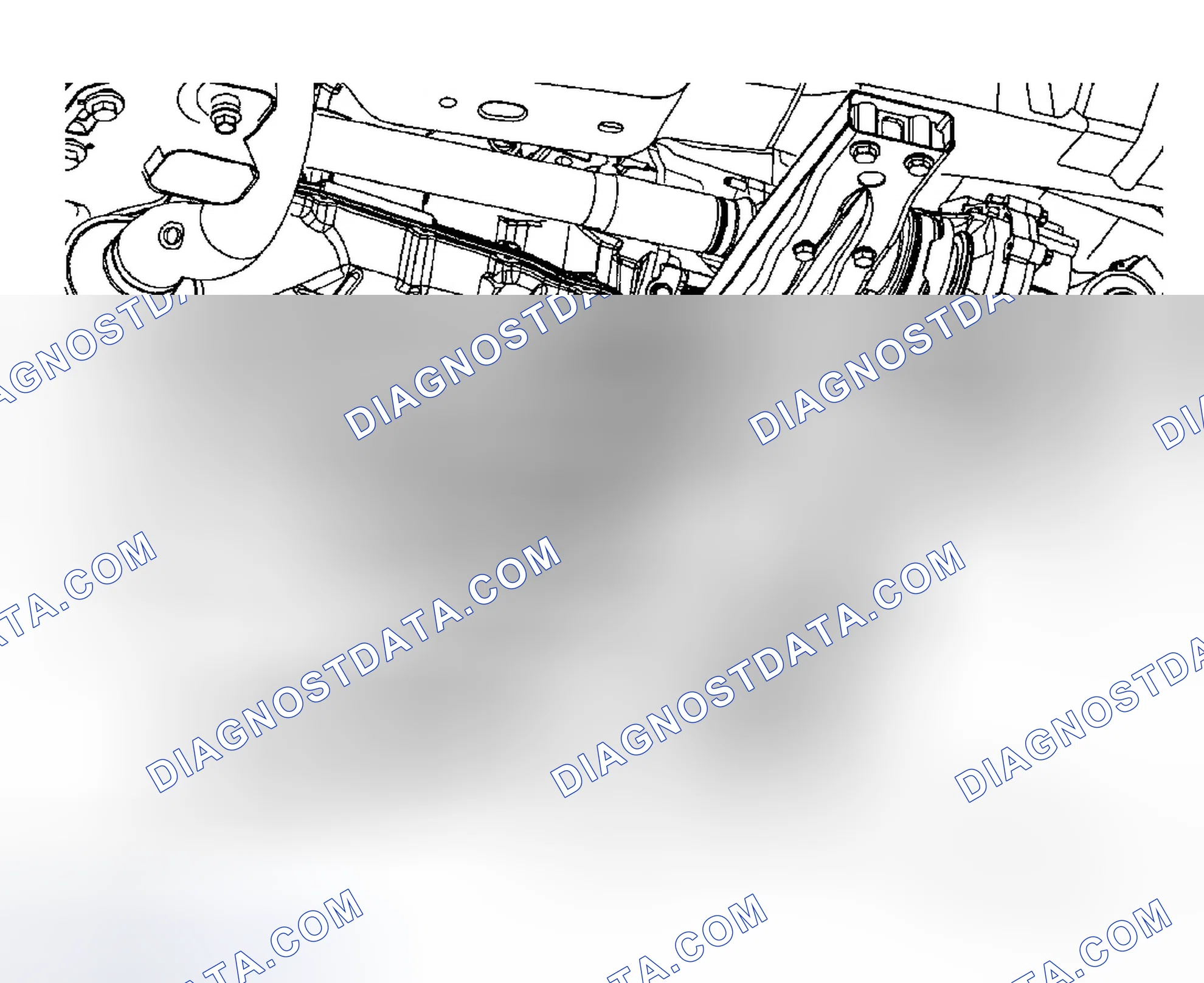 Scheme 44: CROSSMEMBER-REAR/TRANSMISSION