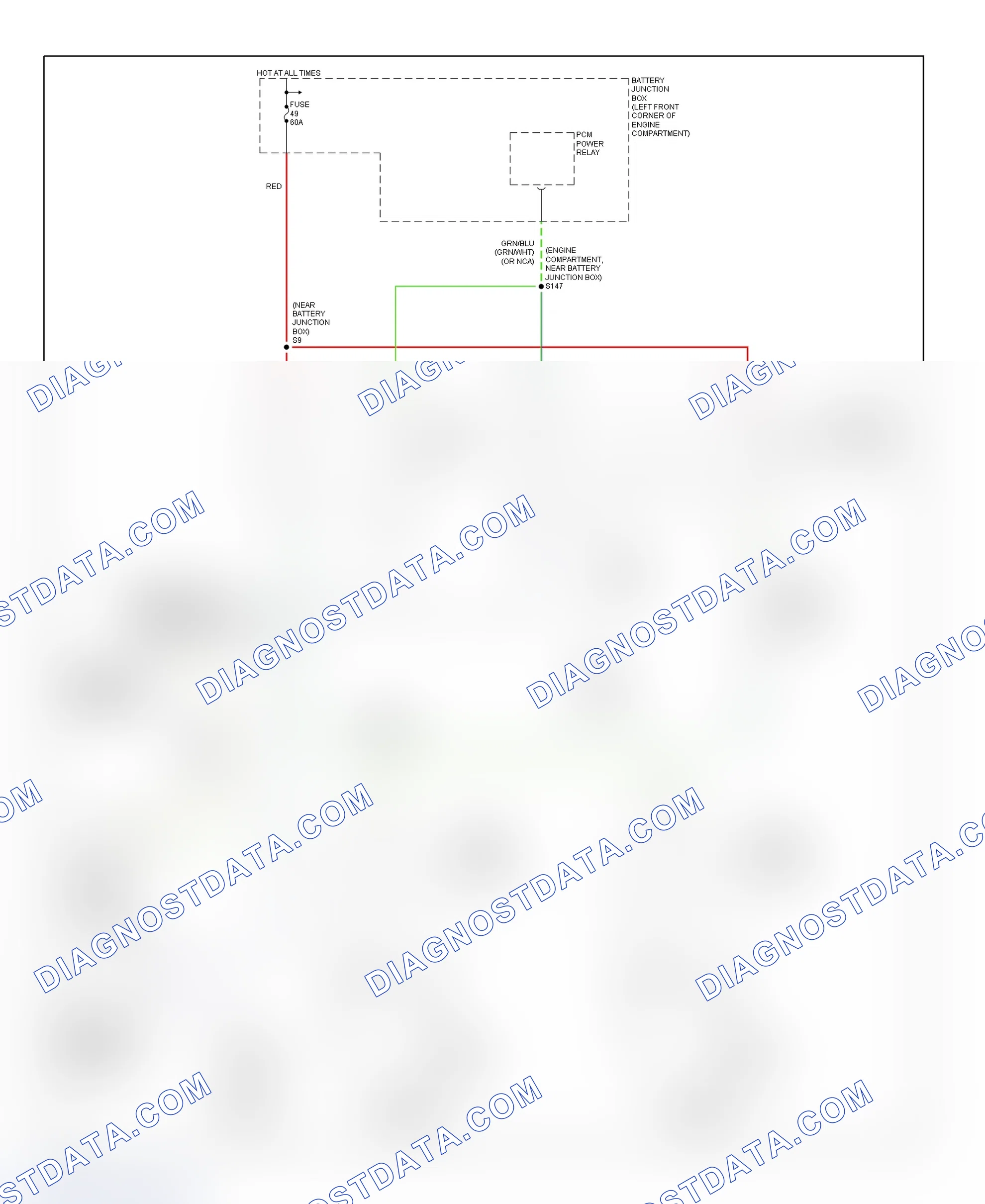 Scheme 33: Electric Cooling Fan Wiring Diagram (Cougar)