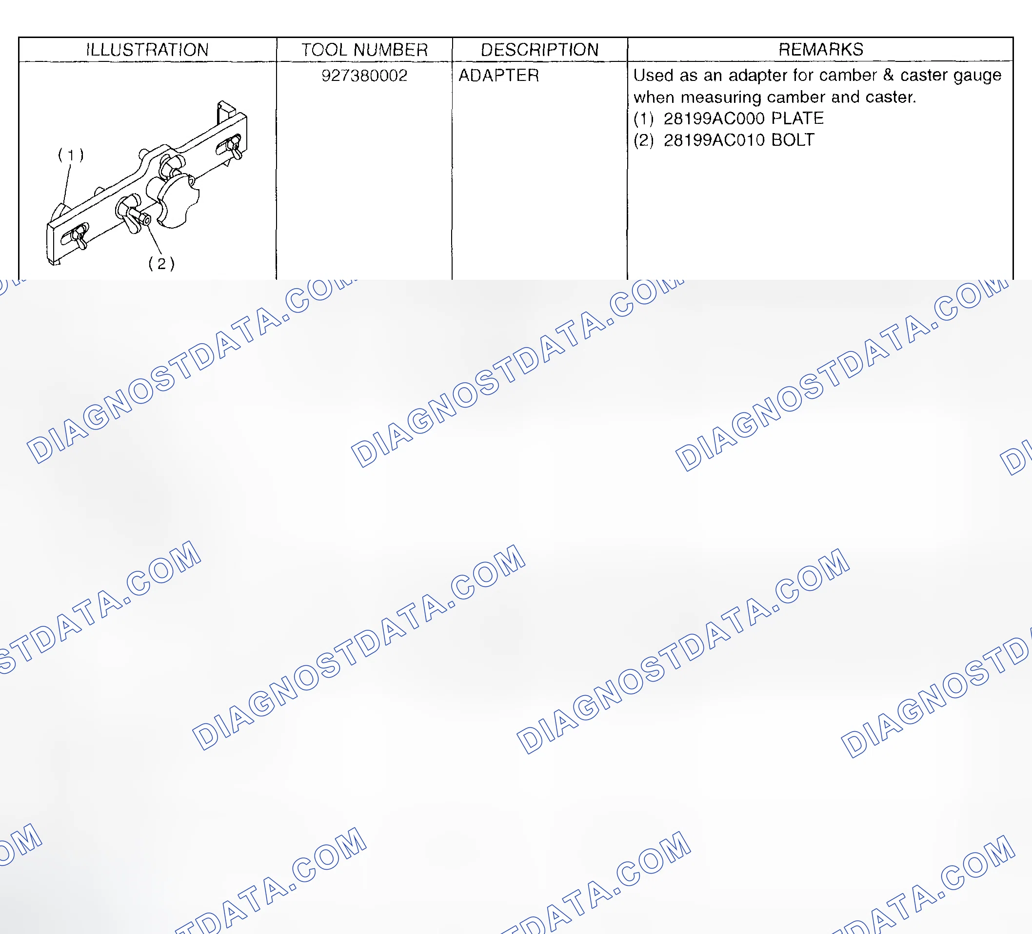Scheme 21: FRONT SUSPENSION