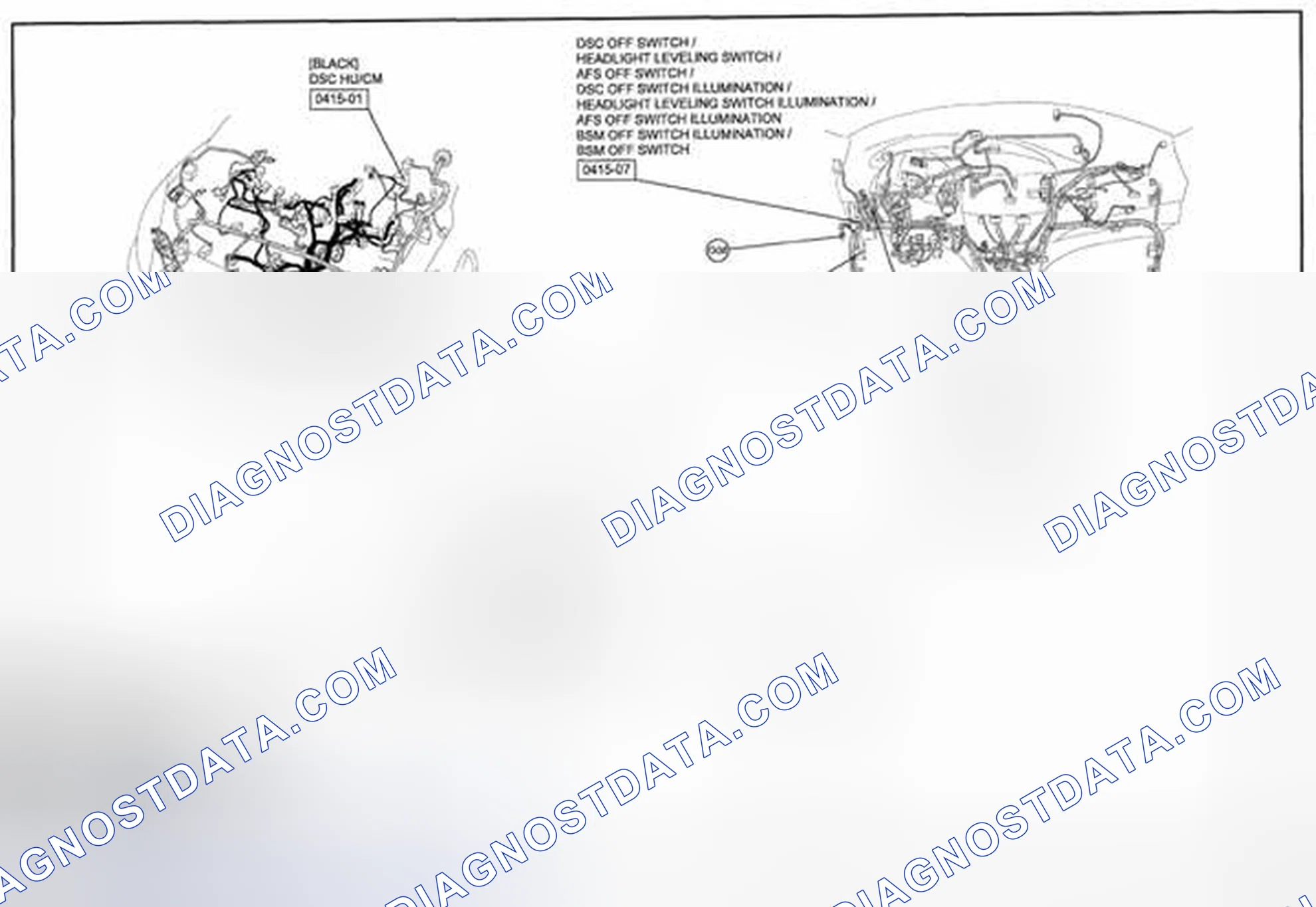 Scheme 187: Dynamic Stability Control Wiring Diagram - 415-B (2 Of 2)